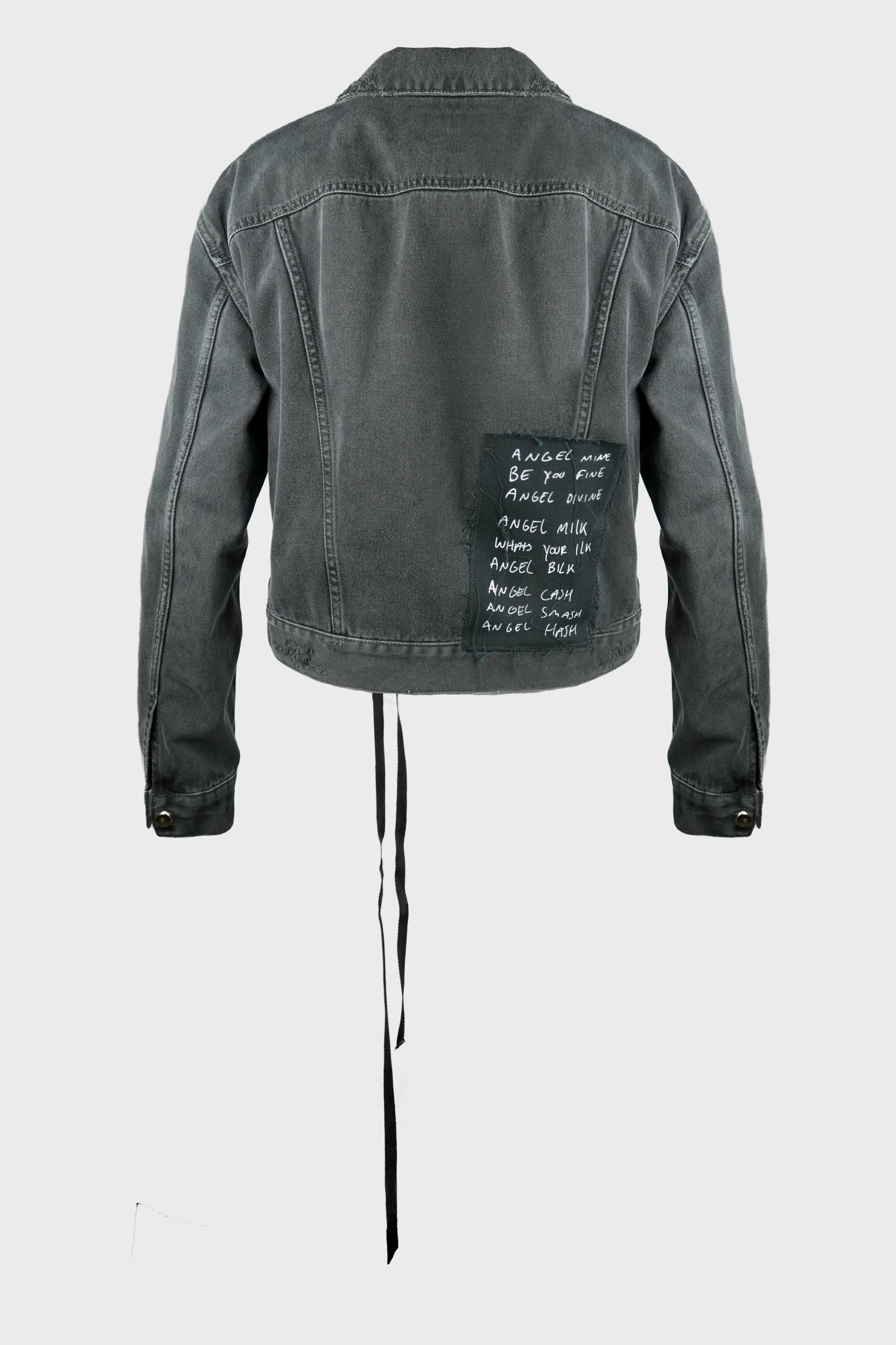 RAF 5-POCKETS STANDARD BLOUSON WITH PRINTED PATCHES FADED GREY