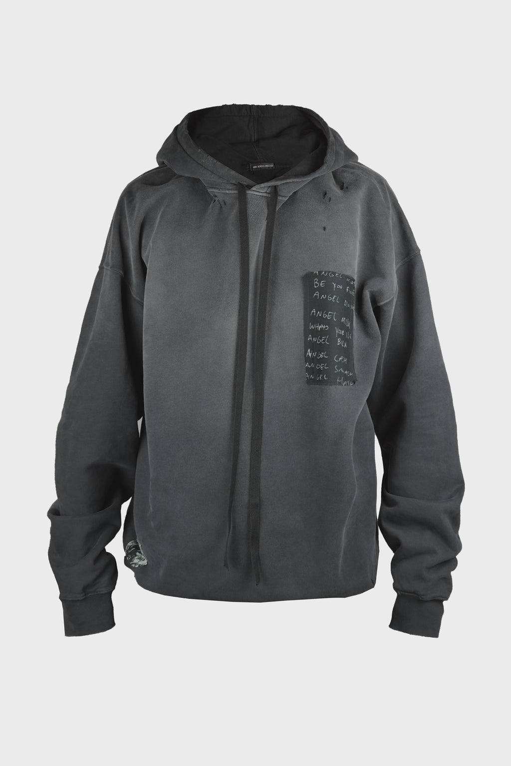 ANNEMARIE HIGH COMFORT HOODY WITH PRINTED PATCHES