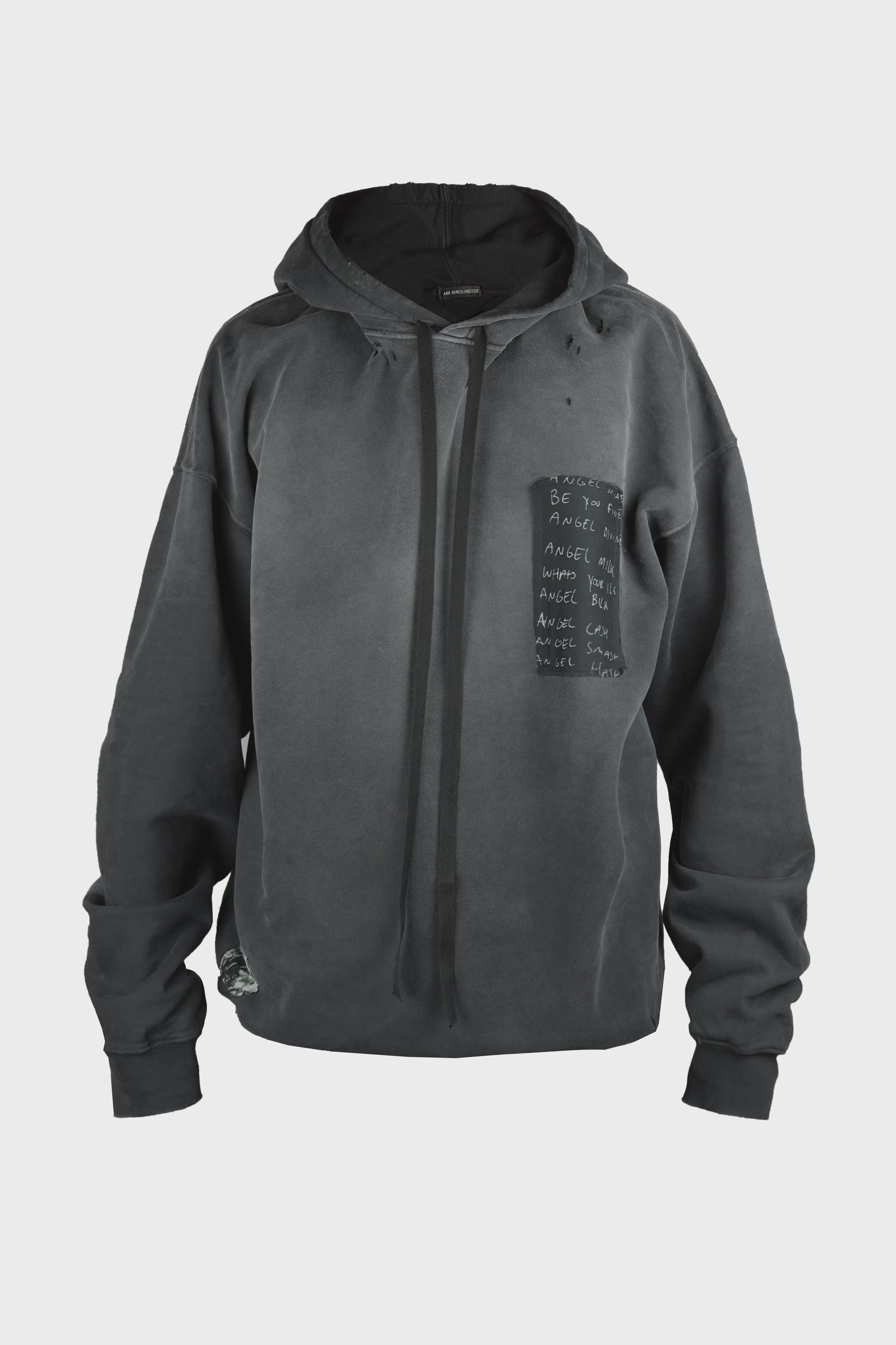 ANNEMARIE HIGH COMFORT HOODY WITH PRINTED PATCHES