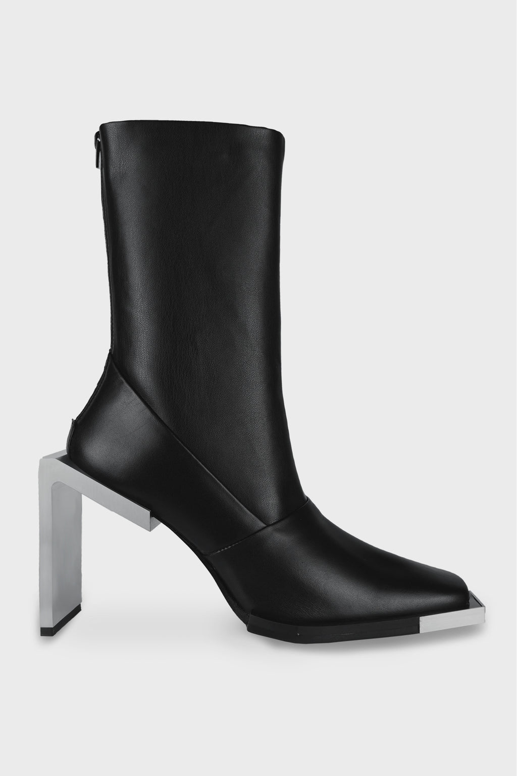 ANKLE-HIGH BOOTS BLACK