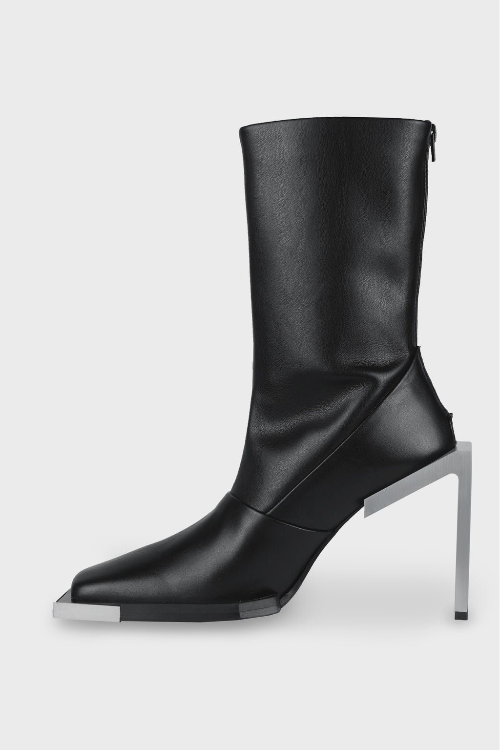 ANKLE-HIGH BOOTS BLACK