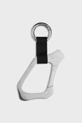 CARABINER KEYCHAIN BLACK
