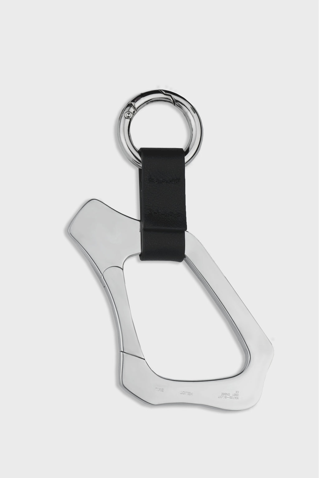 CARABINER KEYCHAIN BLACK