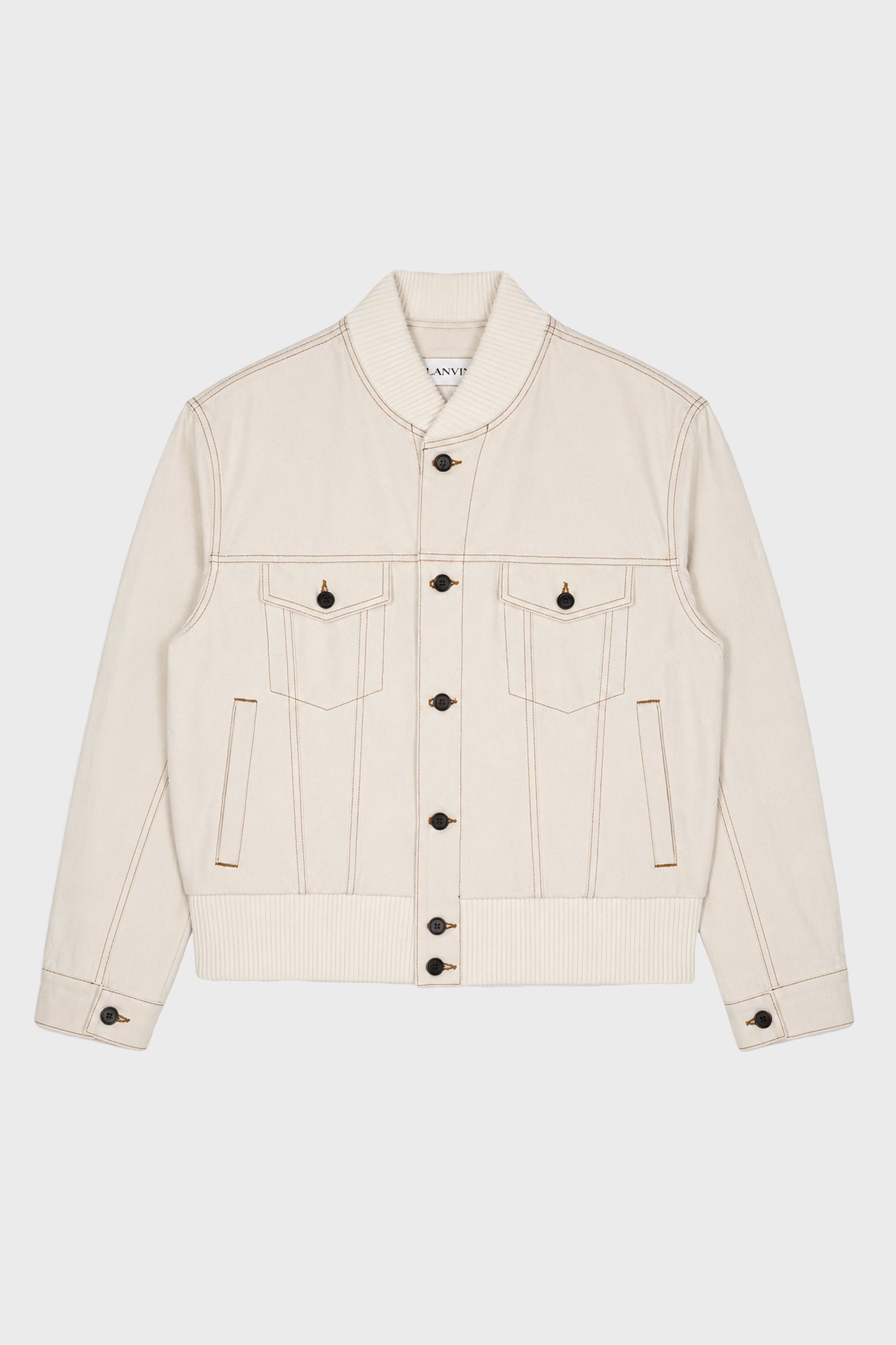 DENIM TEDDY JACKET
