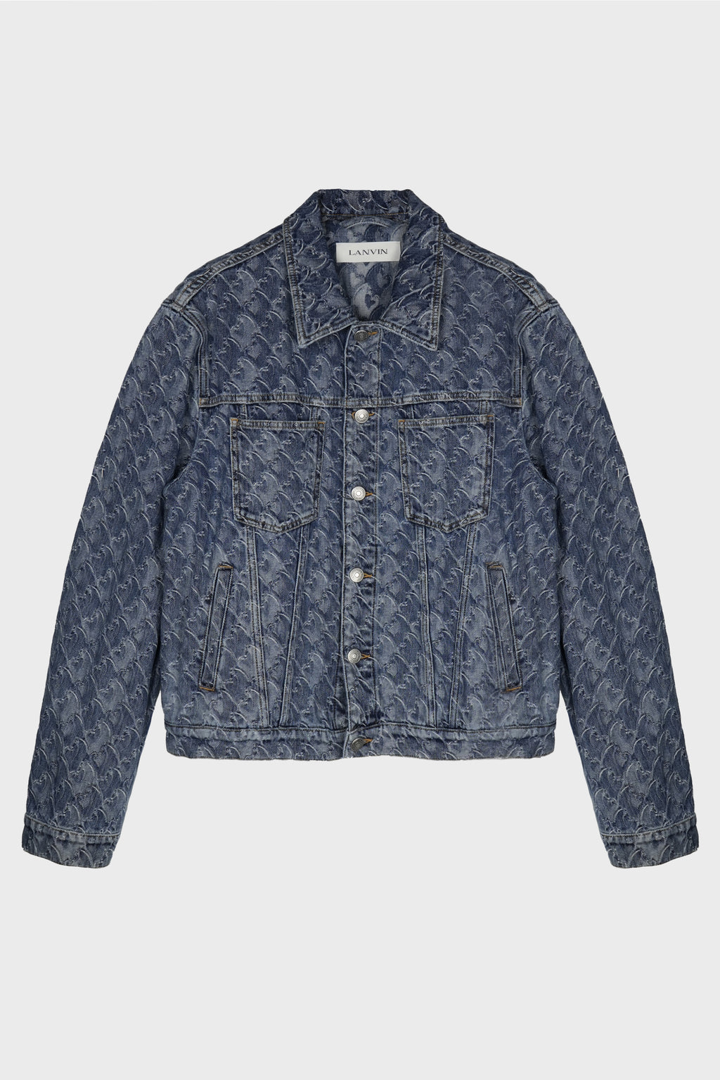 HORSE JACQUARD DENIM JACKET