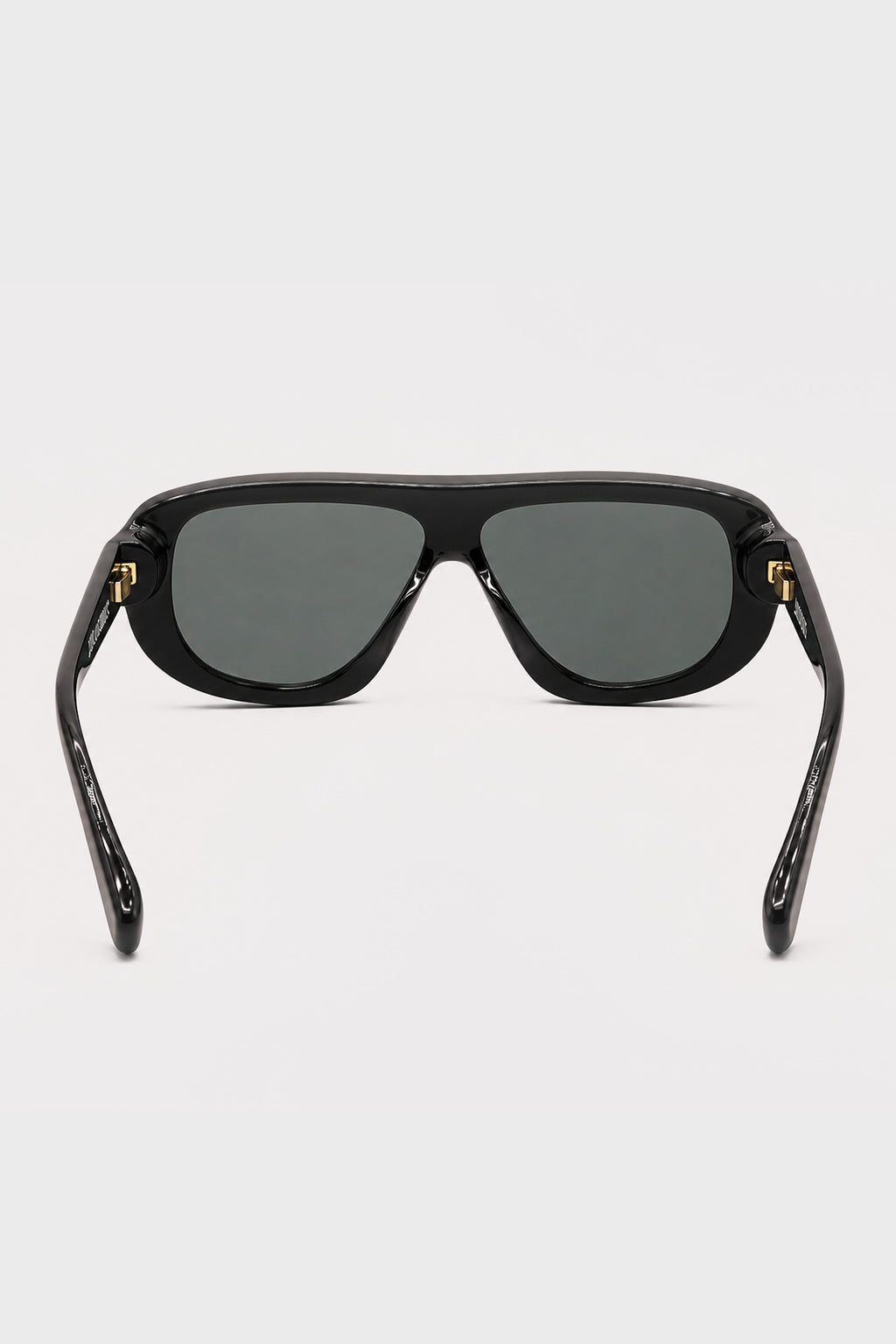 × JACQUEMUS SHIELD SUNGLASSES BLACK