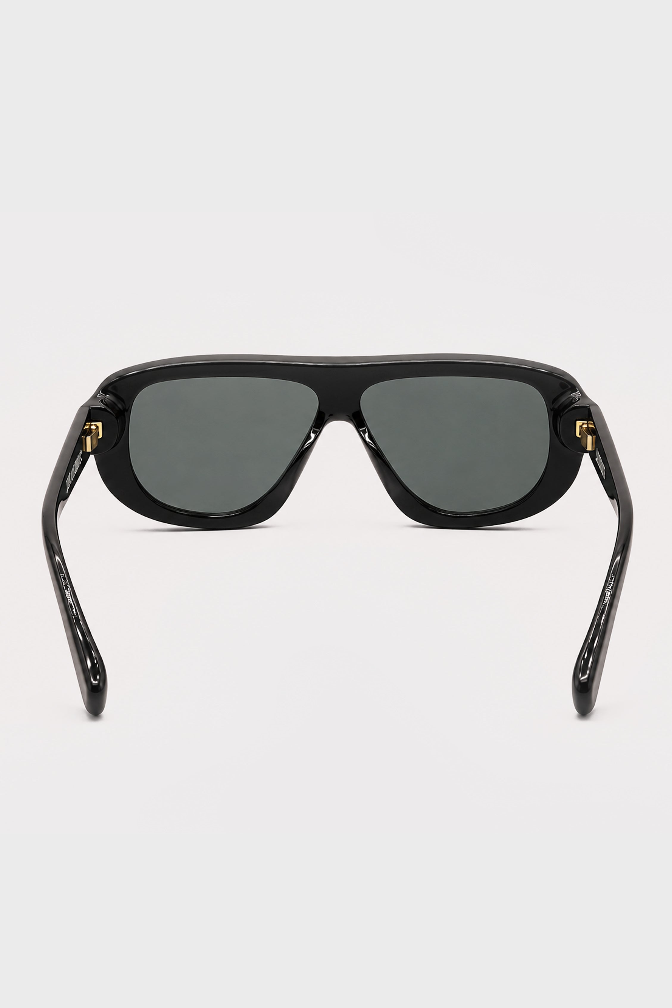 × JACQUEMUS SHIELD SUNGLASSES BLACK