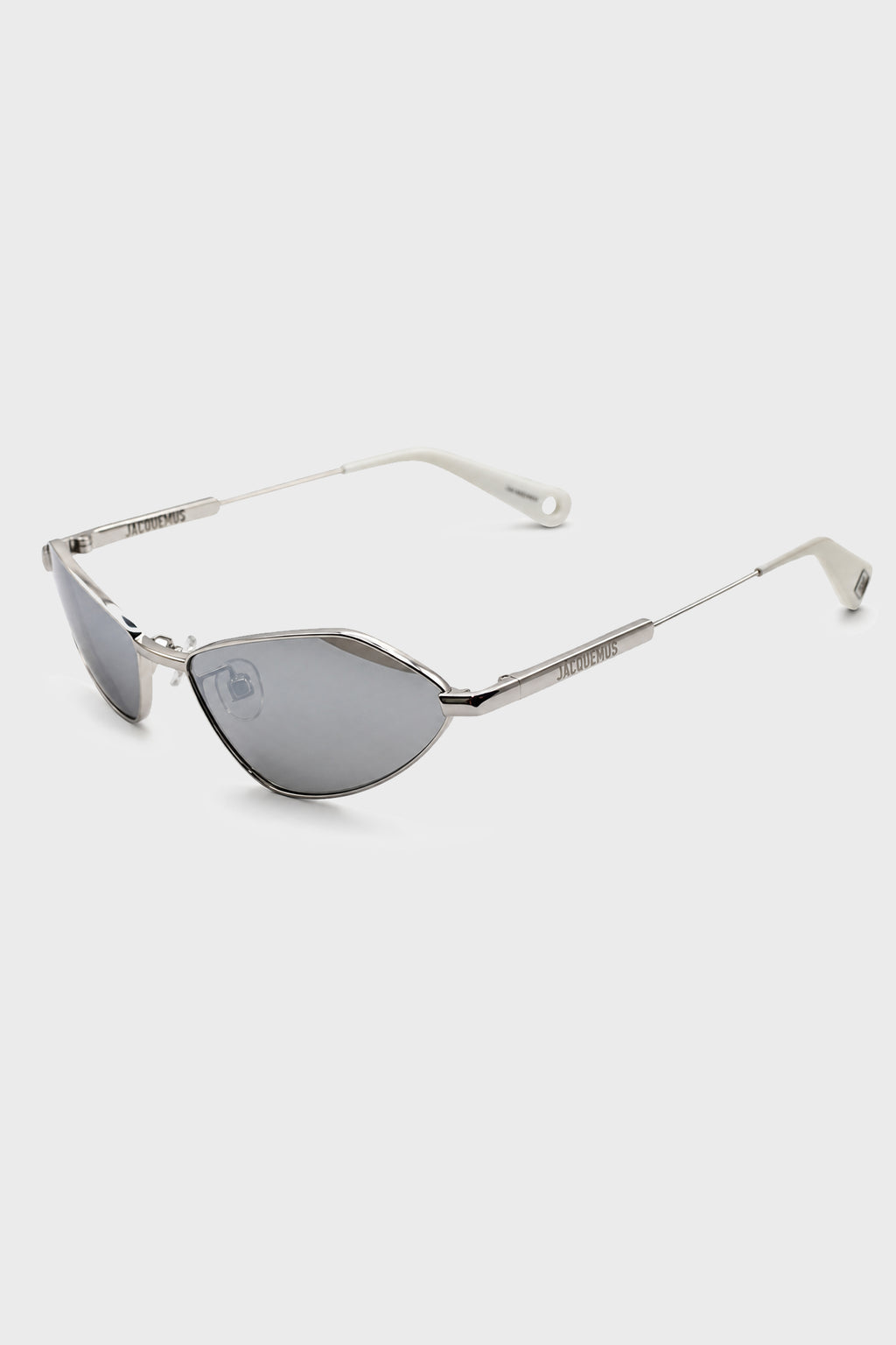 × JACQUEMUS BAMBINO METAL SILVER/ MATT WHITE/ SILVER