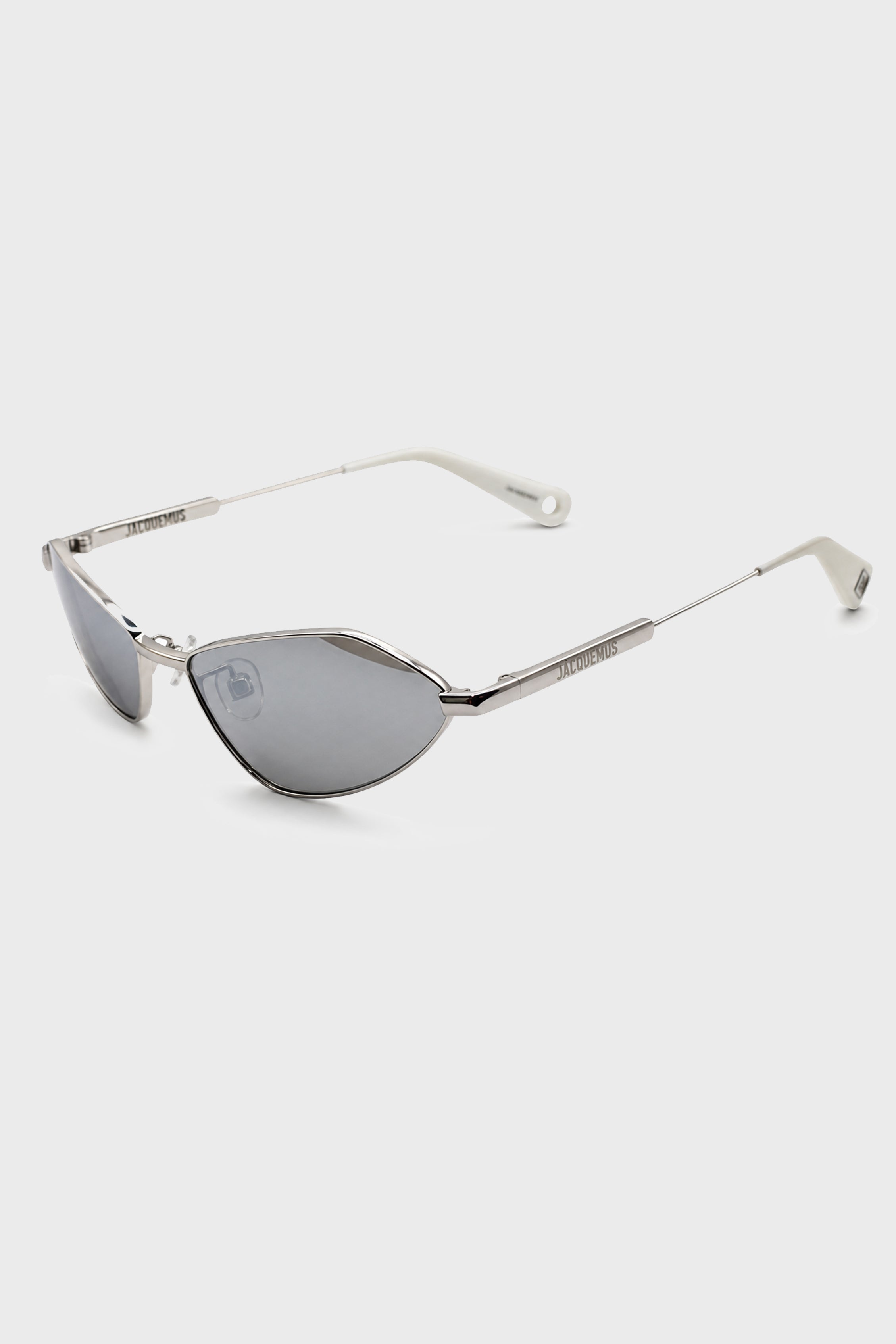 × JACQUEMUS BAMBINO METAL SILVER/ MATT WHITE/ SILVER