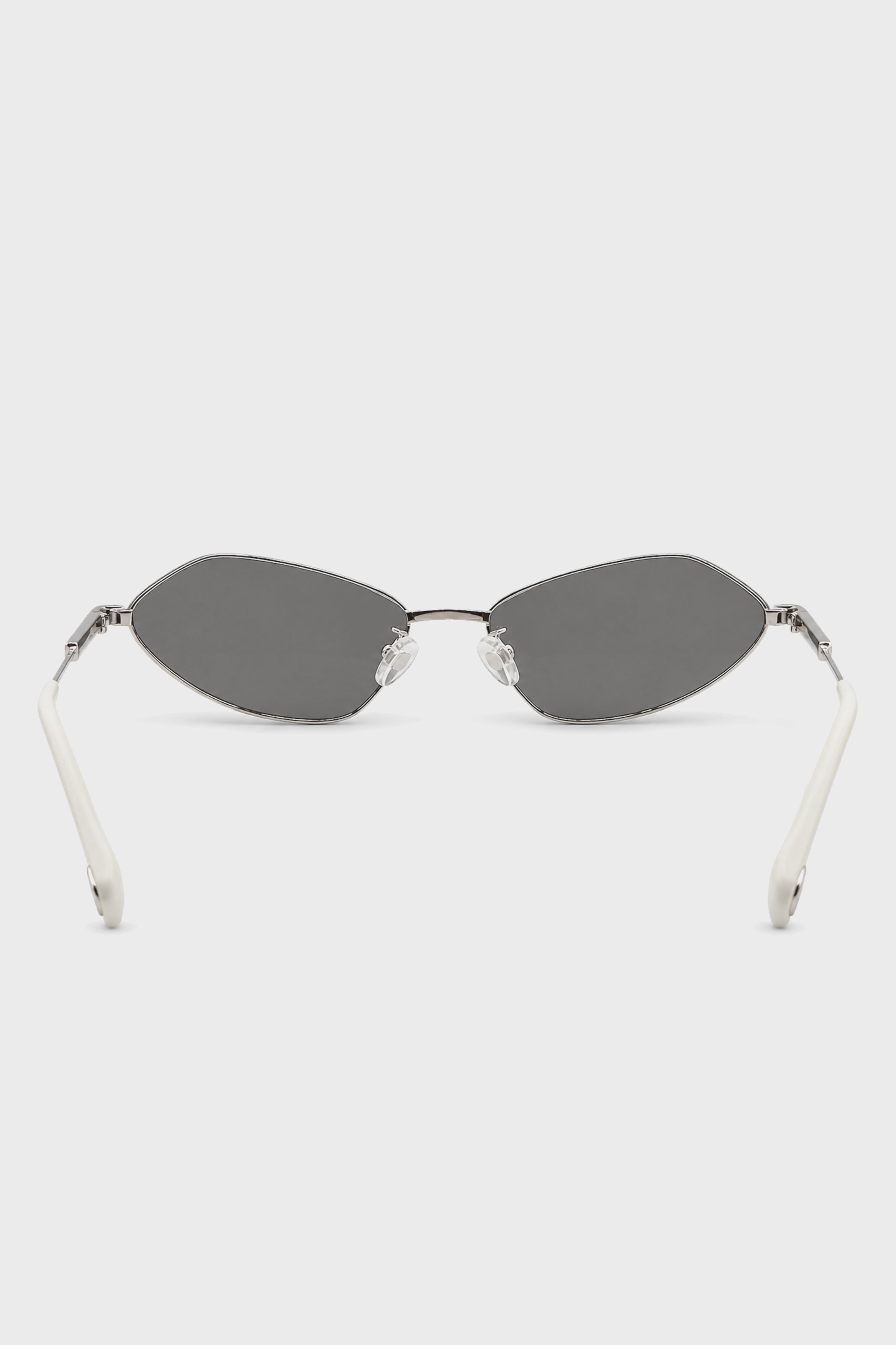 × JACQUEMUS BAMBINO METAL SILVER/ MATT WHITE/ SILVER