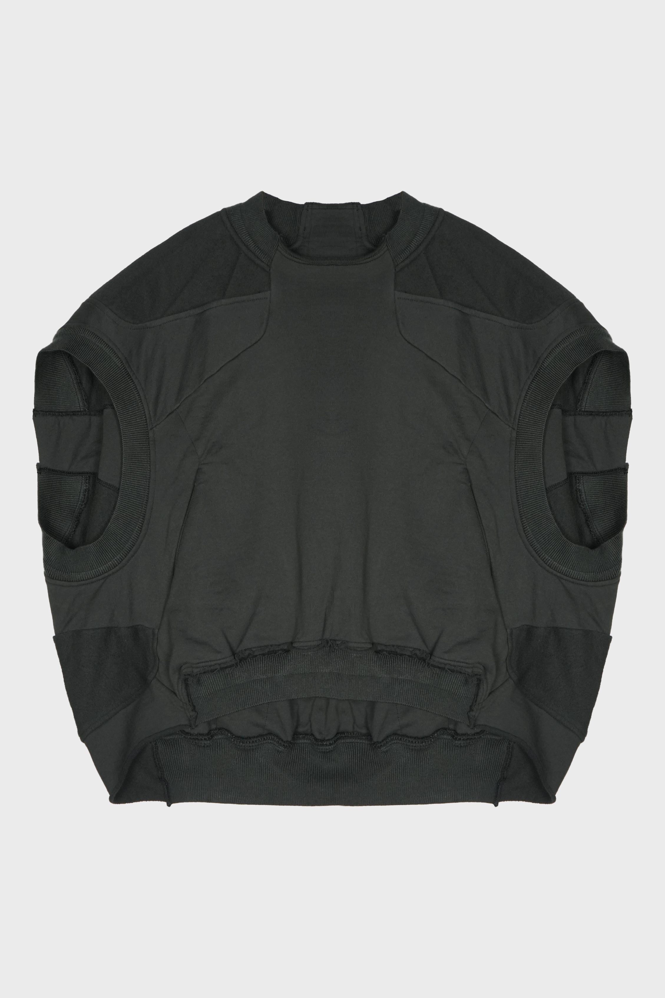 RADIAL-PANEL EXPANSION SWEAT VEST RAIDEN-17