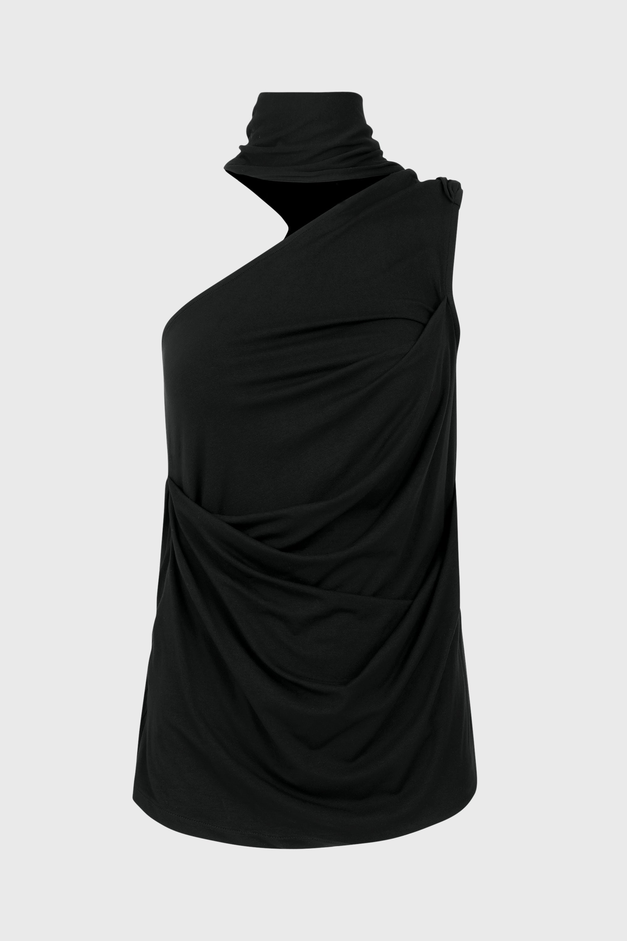 SLEEVELESS DALTERS TOP SOOT