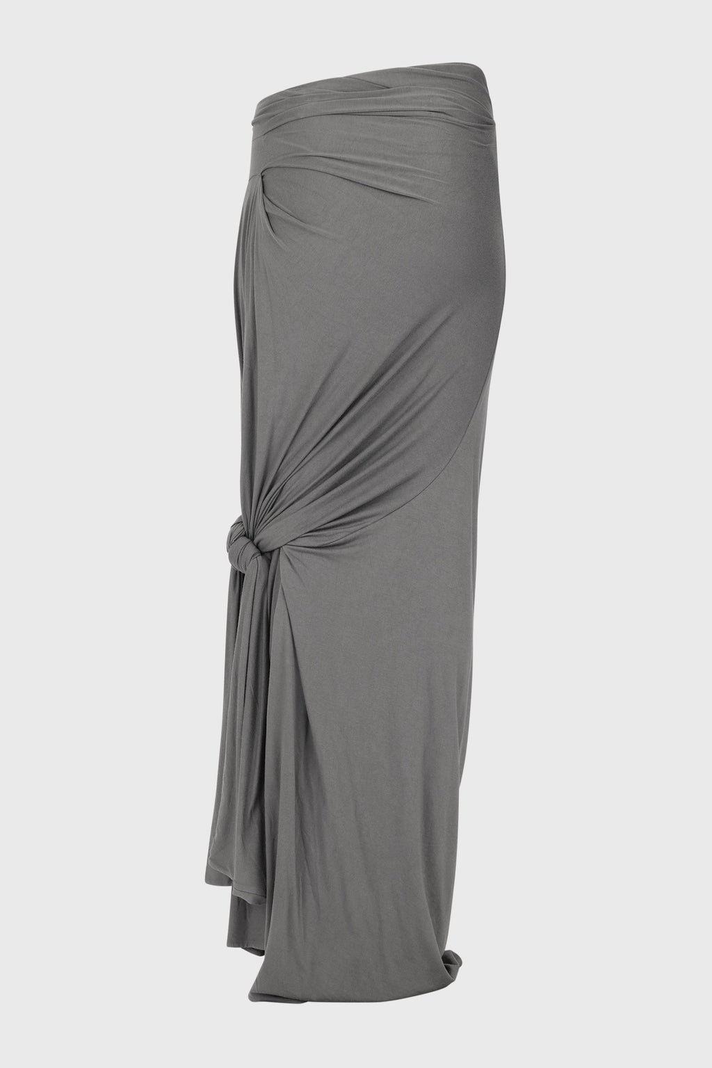 LUMIERE SCARF SKIRT DEEP GREY