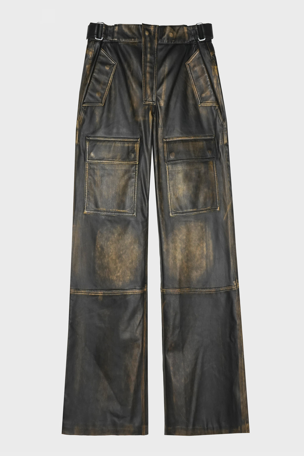 VINTAGE LEATHER MOTO PANTS