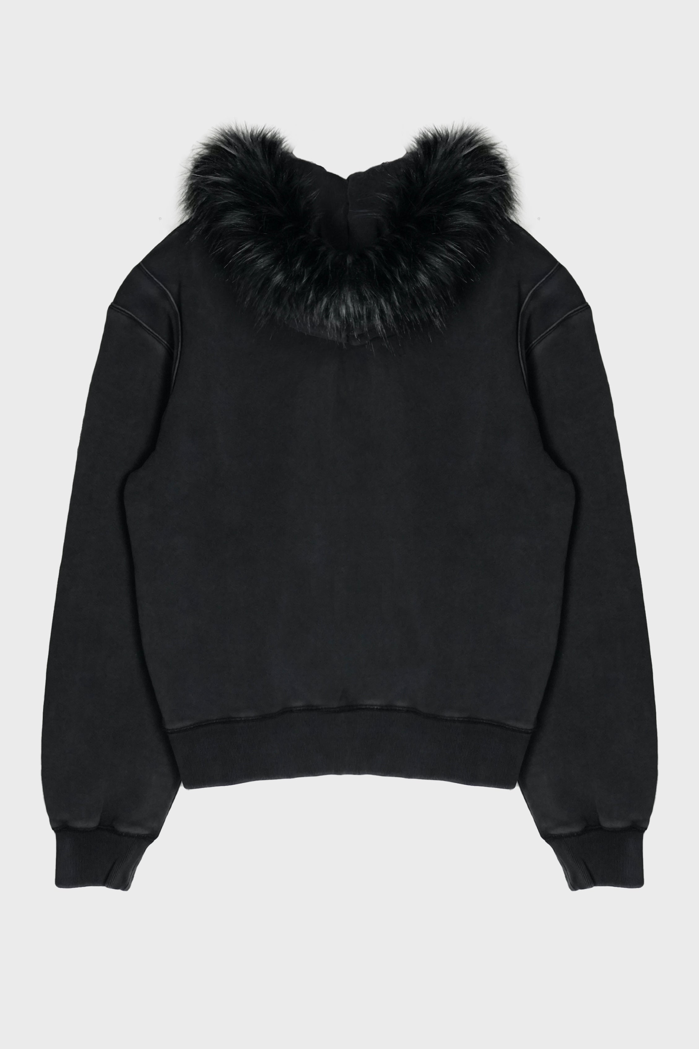 STAR TEDDY FUR HOODIE