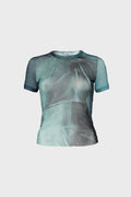 MESH BABY TEE "WATER"