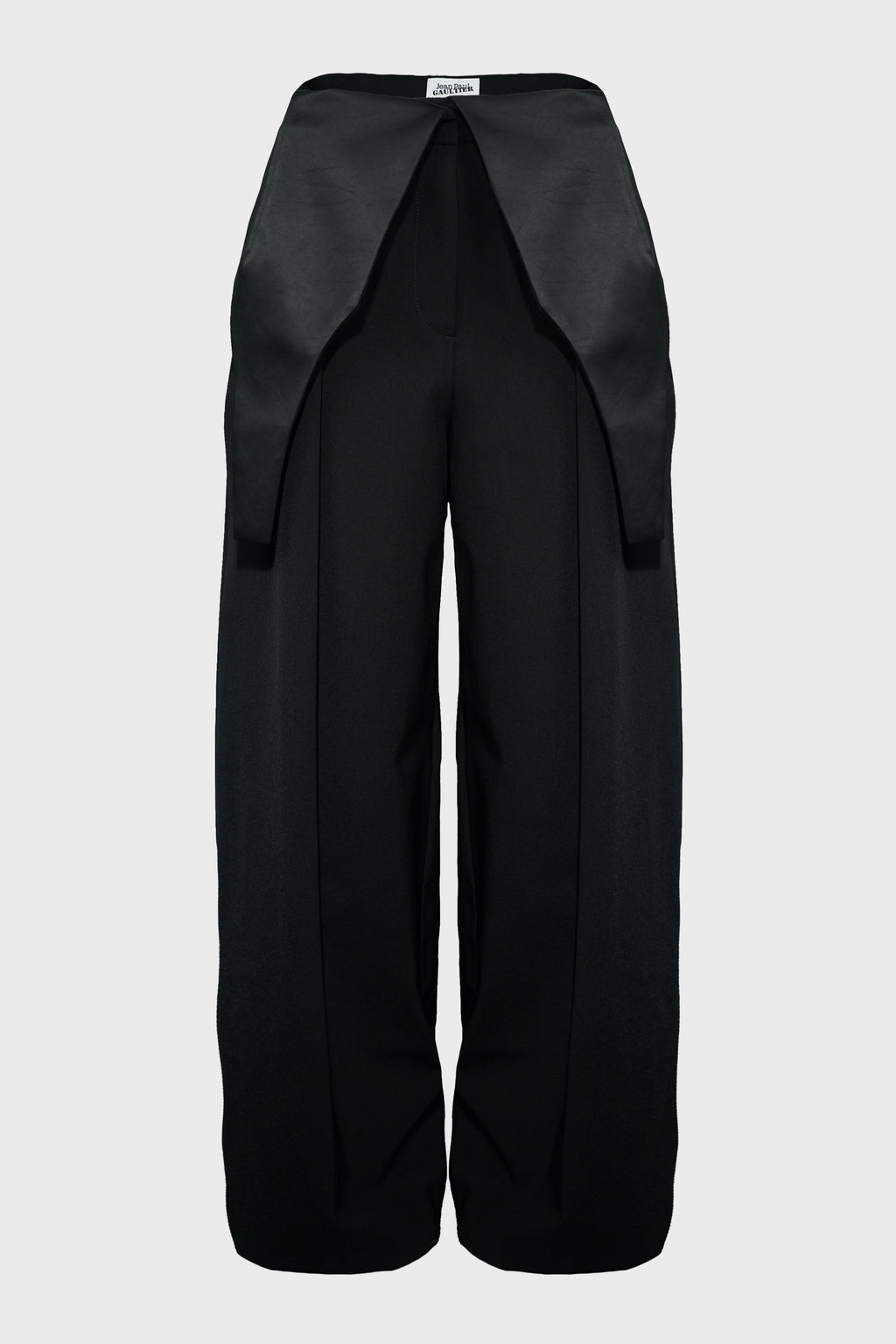 TAILORING PANTS WITH REVERSED BODY DETAIL