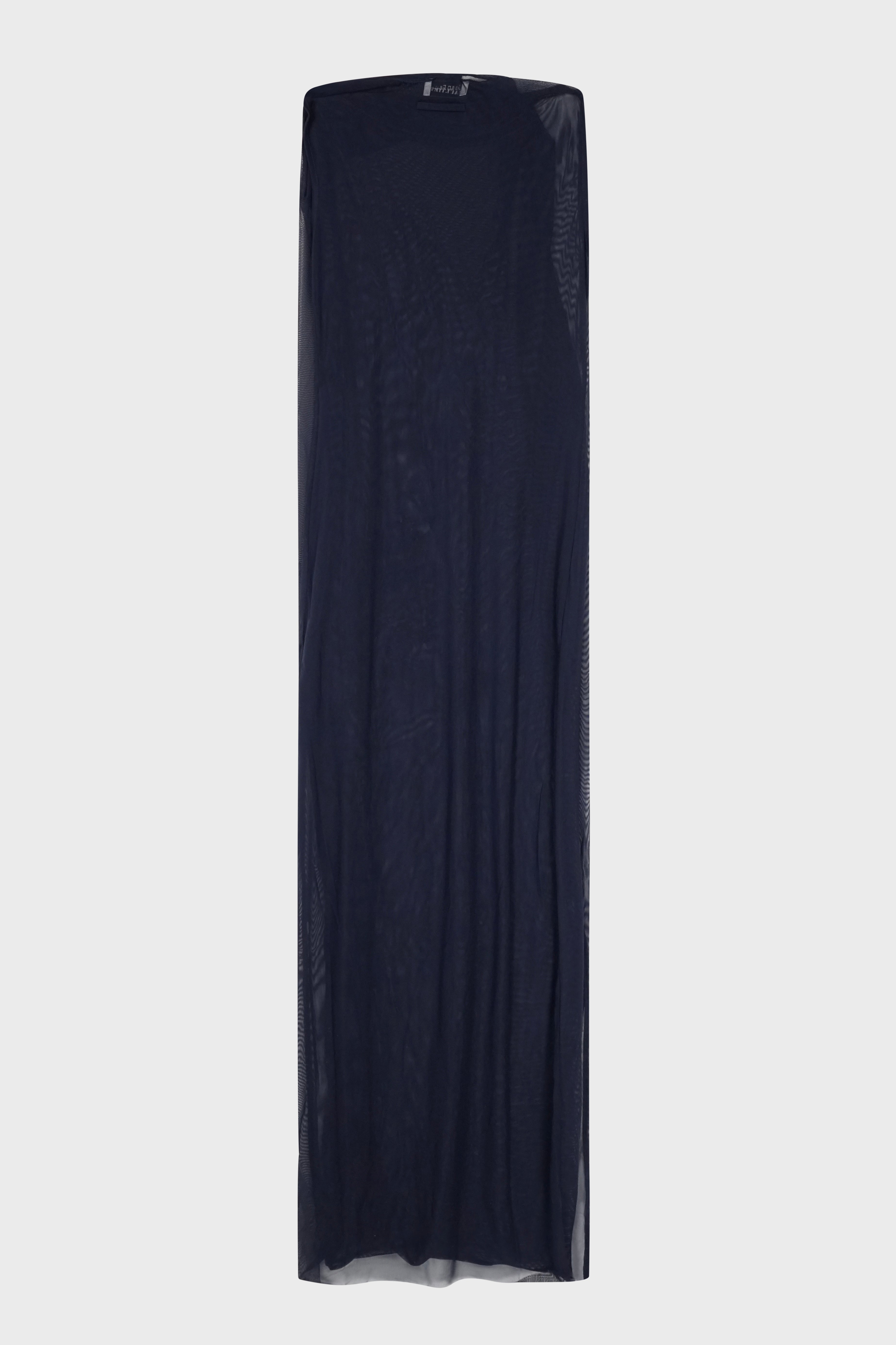 MESH LONG DRESS "GAULTIER JACQUARD LABEL"