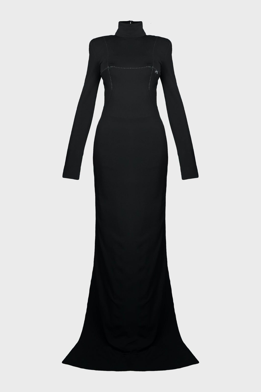 LONG JERSEY DRESS WITH CUPS