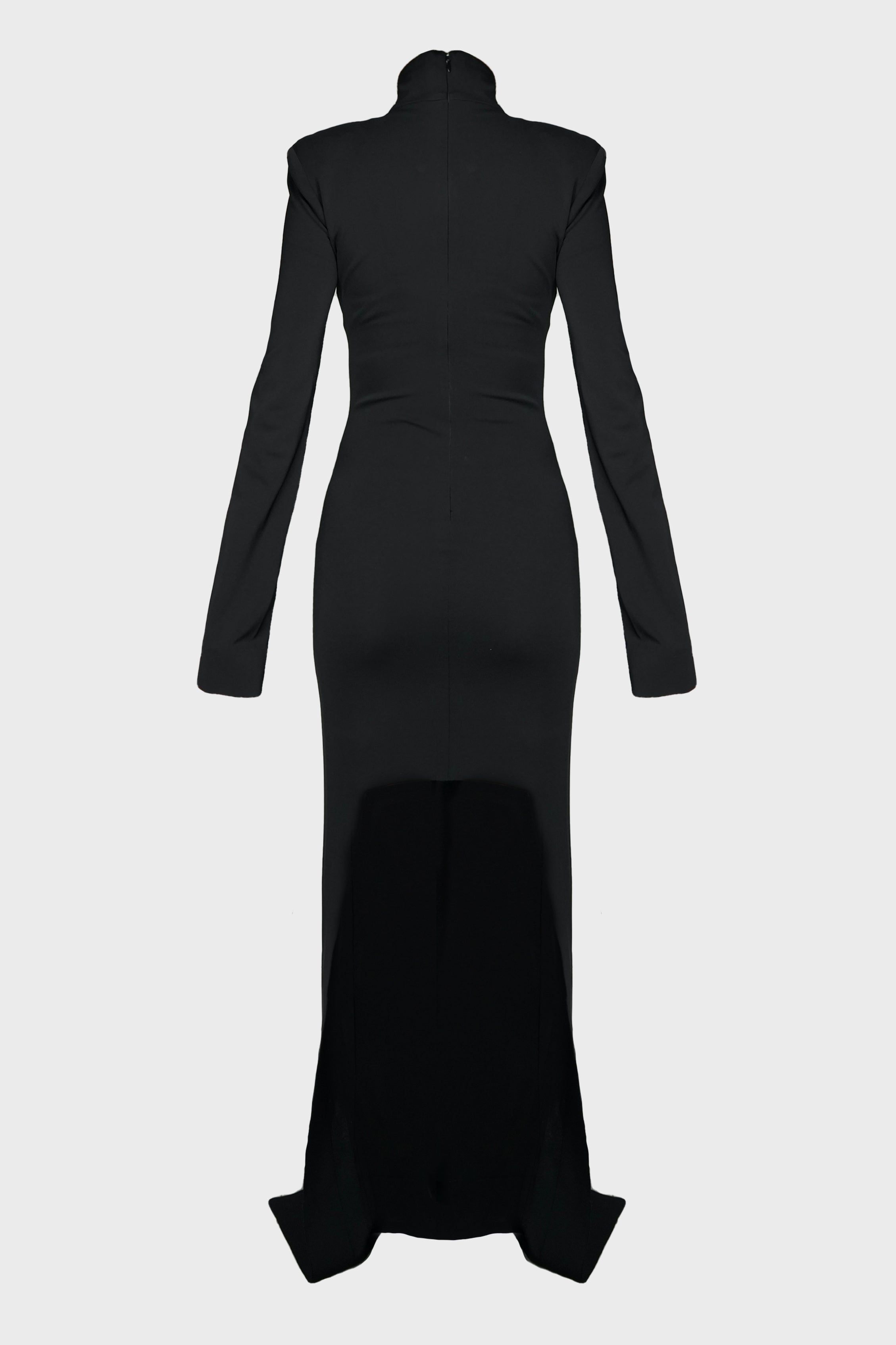 LONG JERSEY DRESS WITH CUPS