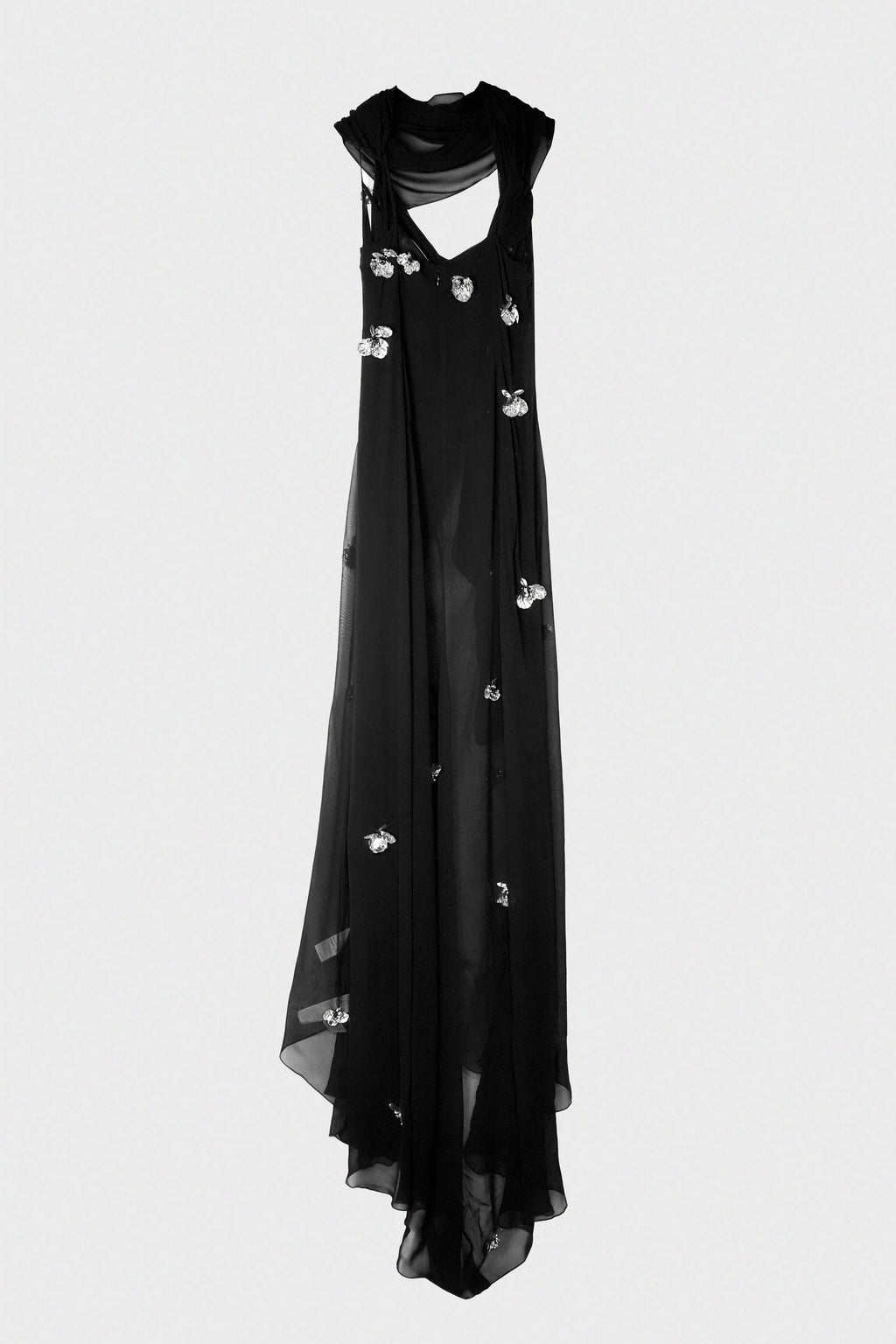 EMBR GEORGETTE DRESS