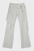 WRAP PANTS IVORY