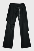 WRAP PANTS BLACK