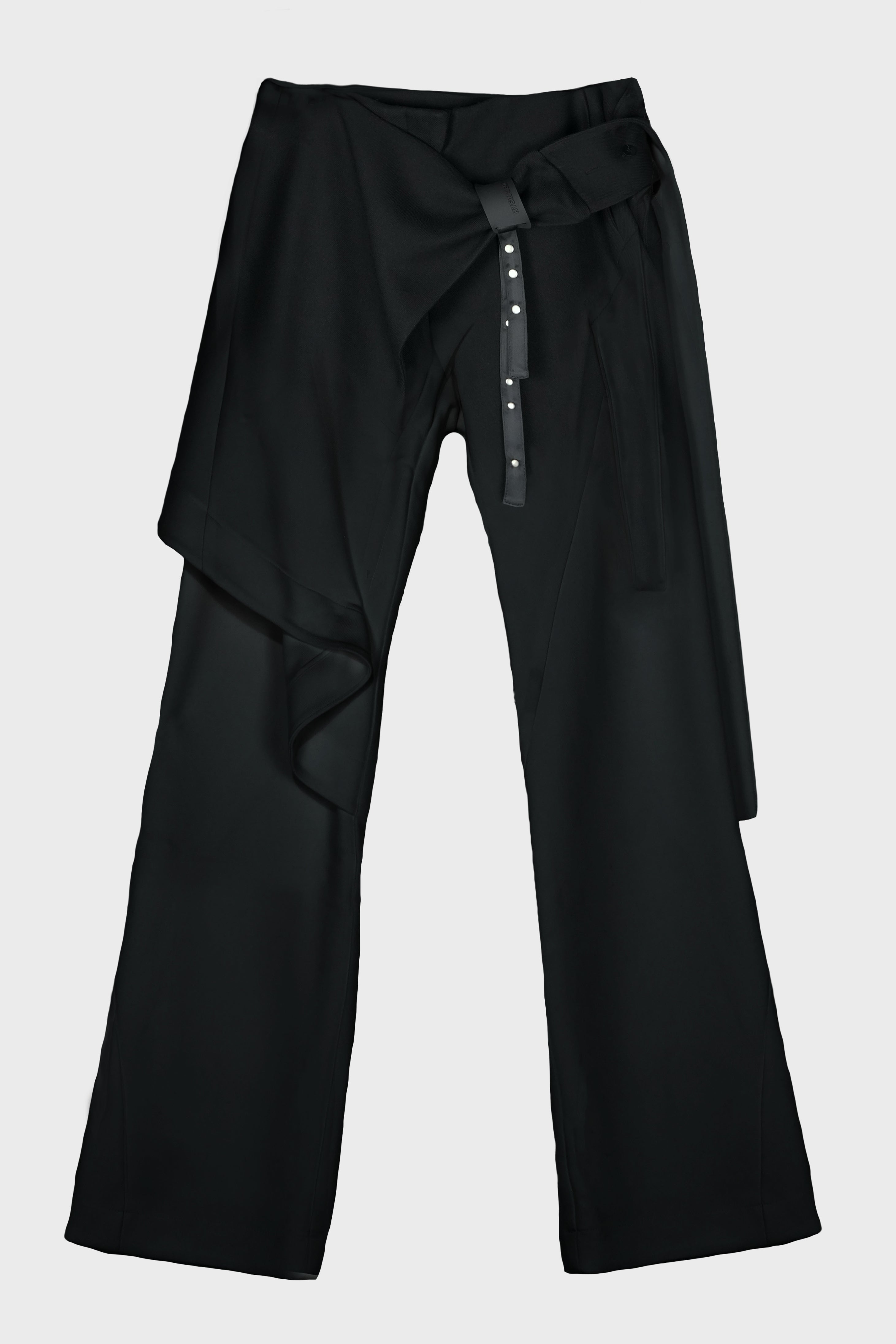 WRAP PANTS BLACK