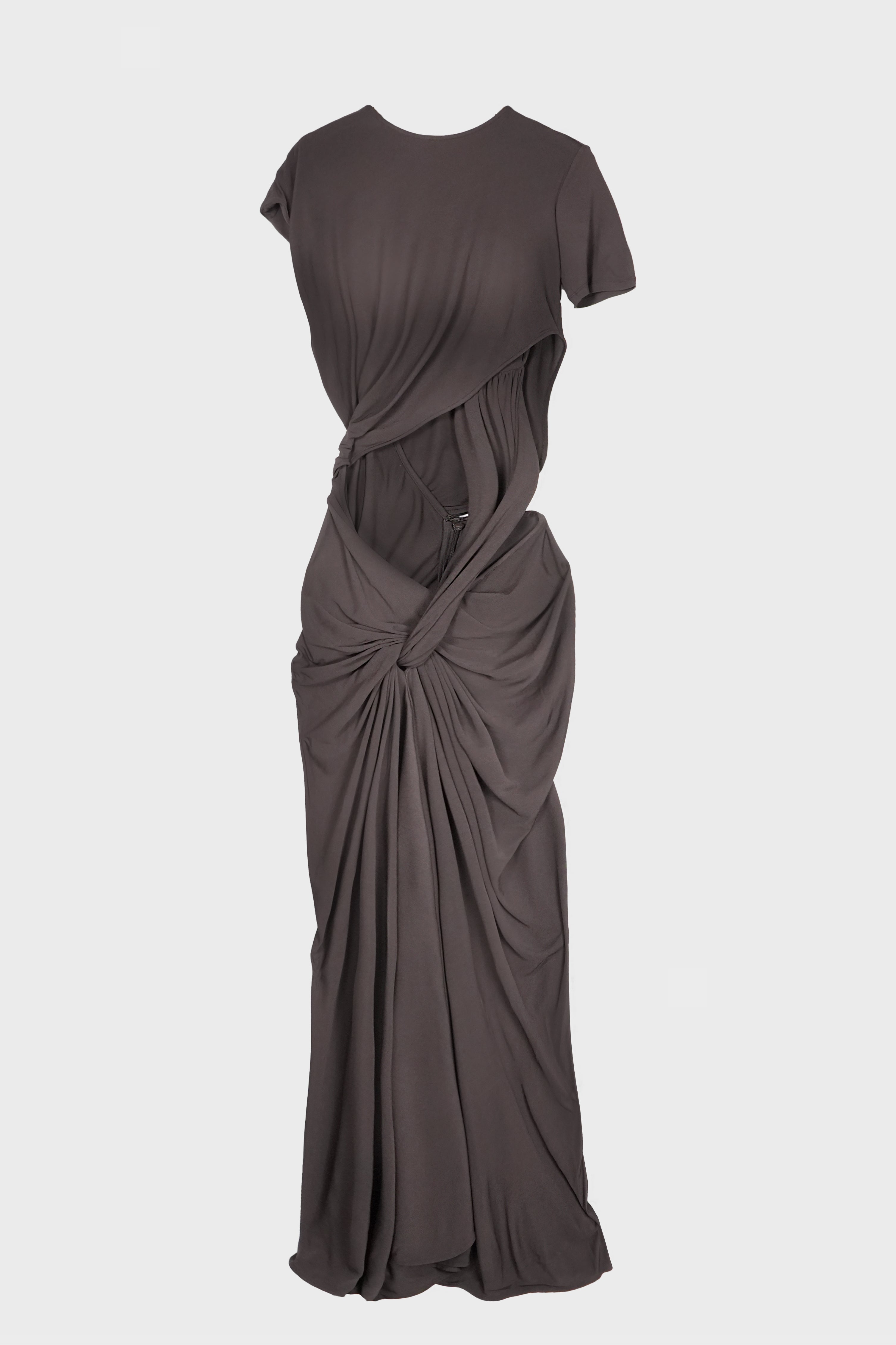 TWISTED LEVER TEE DRESS