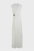 MINERAL STONE RUCHED TANK DRESS