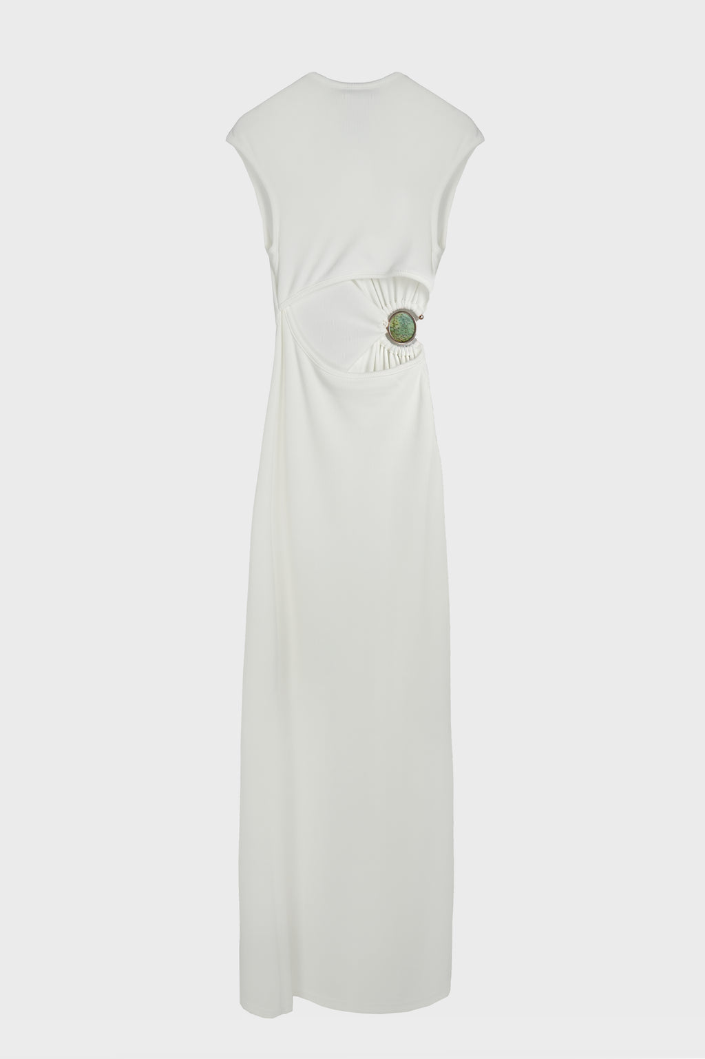 MINERAL STONE RUCHED TANK DRESS