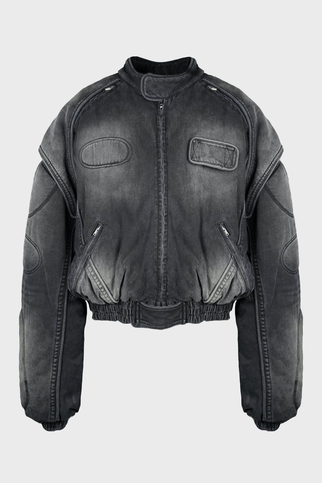 BLACK DENIM RACING DOWN RIDER