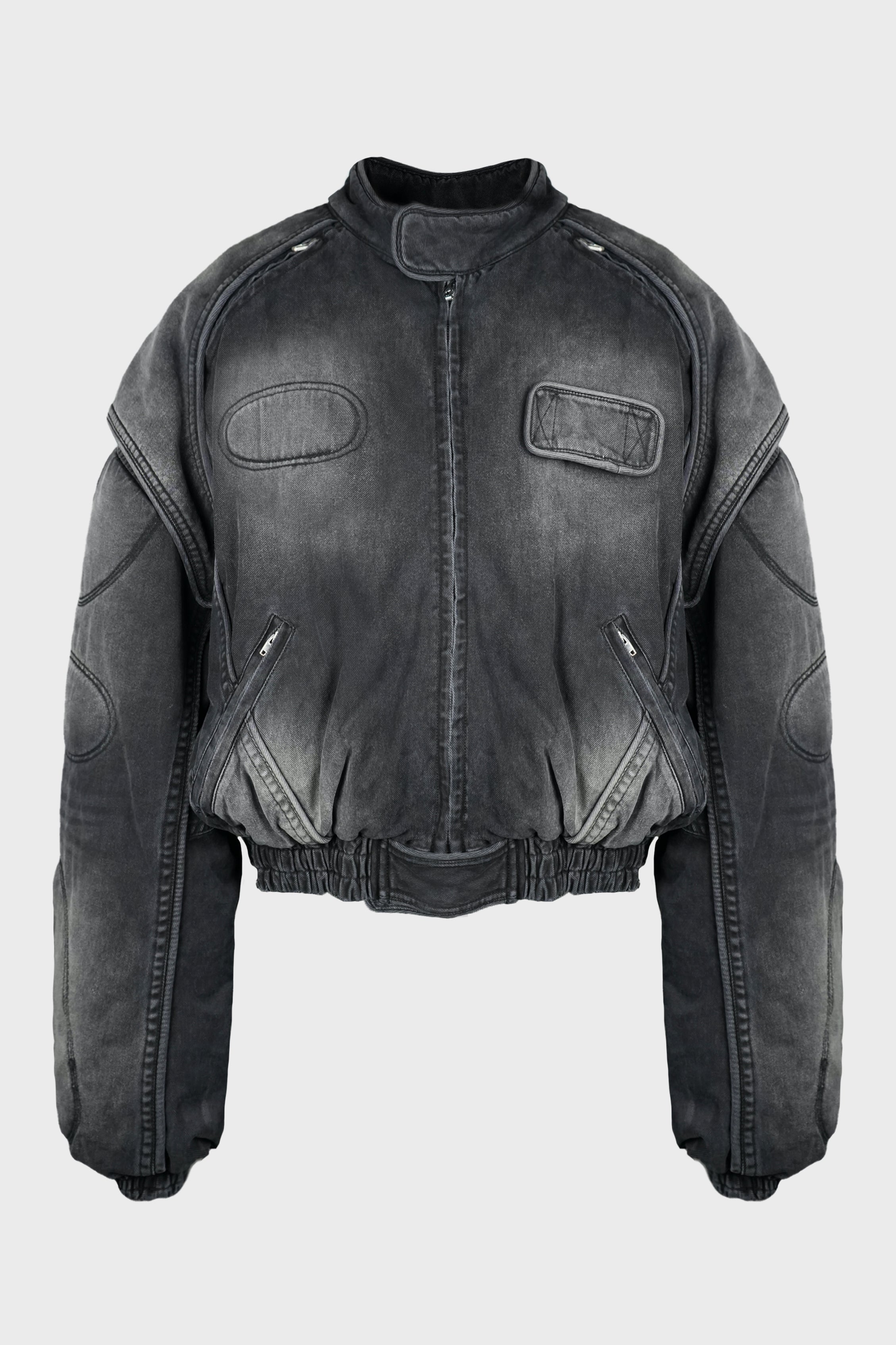 BLACK DENIM RACING DOWN RIDER