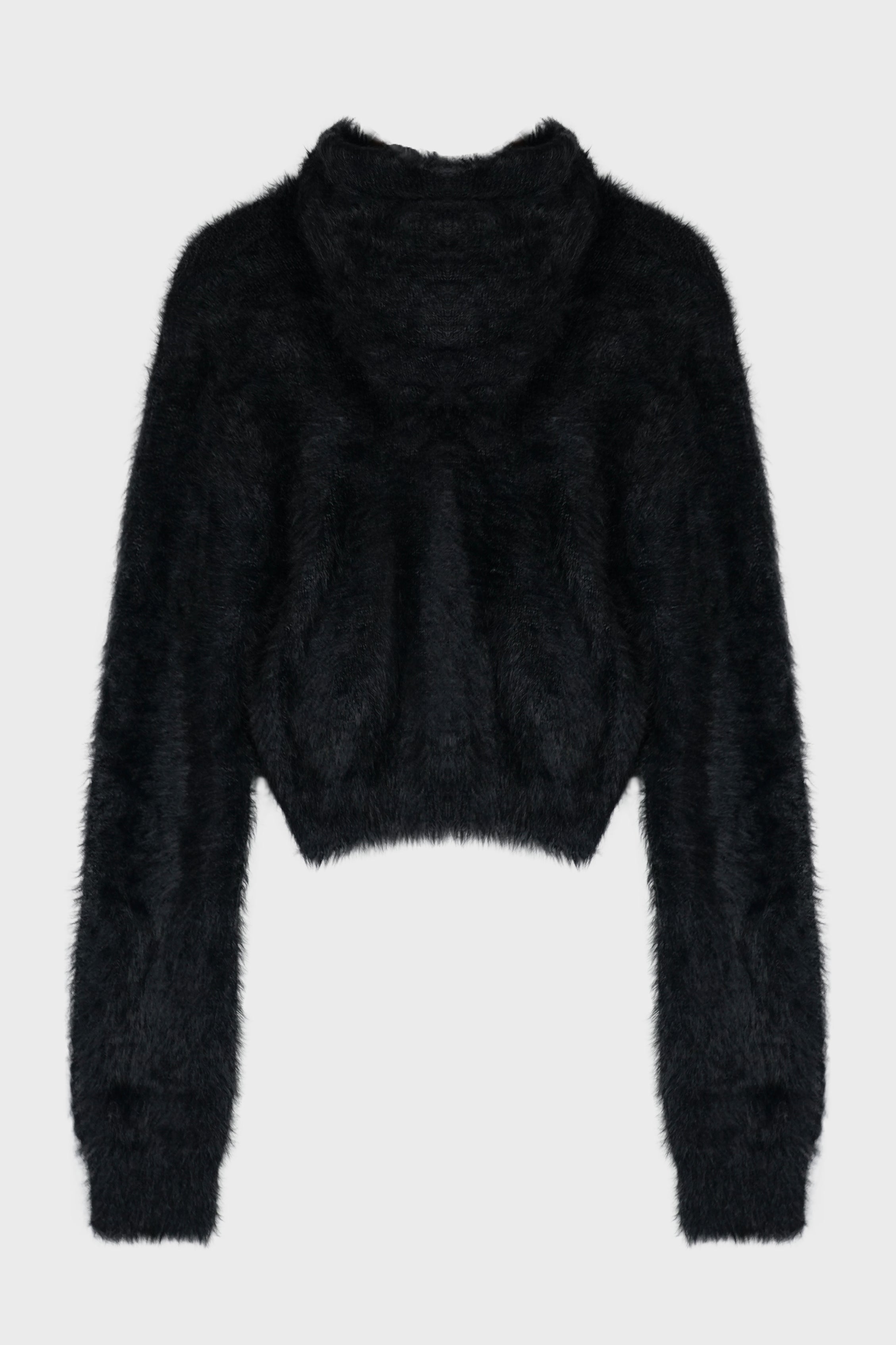 CHIMERA FUR HOODED ZIP-UP