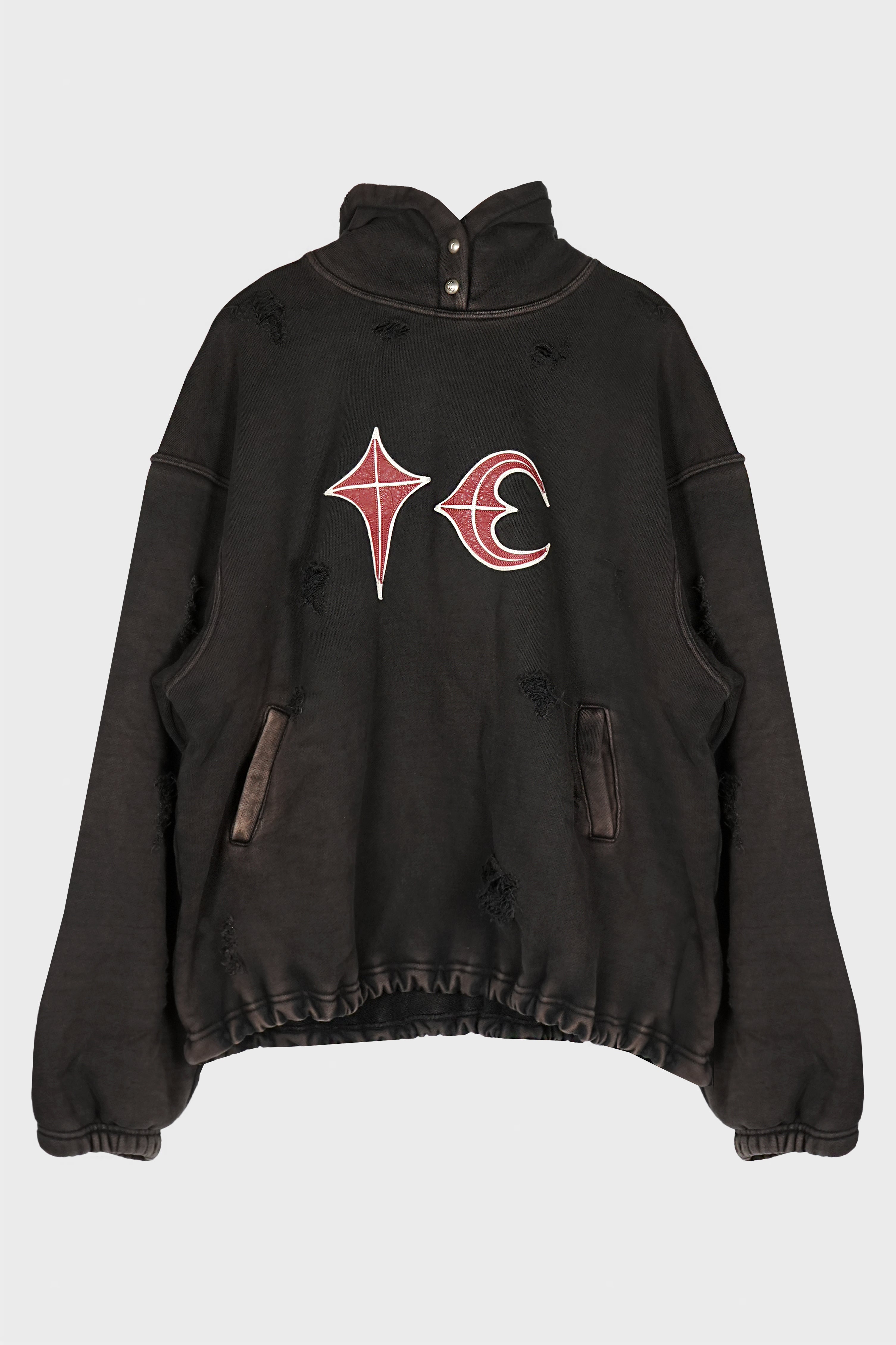 THUG CLUB - ROCK HOODIE BLACK – LABSTORE WORLD THUG CLUB - ROCK HOODIE BLACK – LABSTORE WORLD