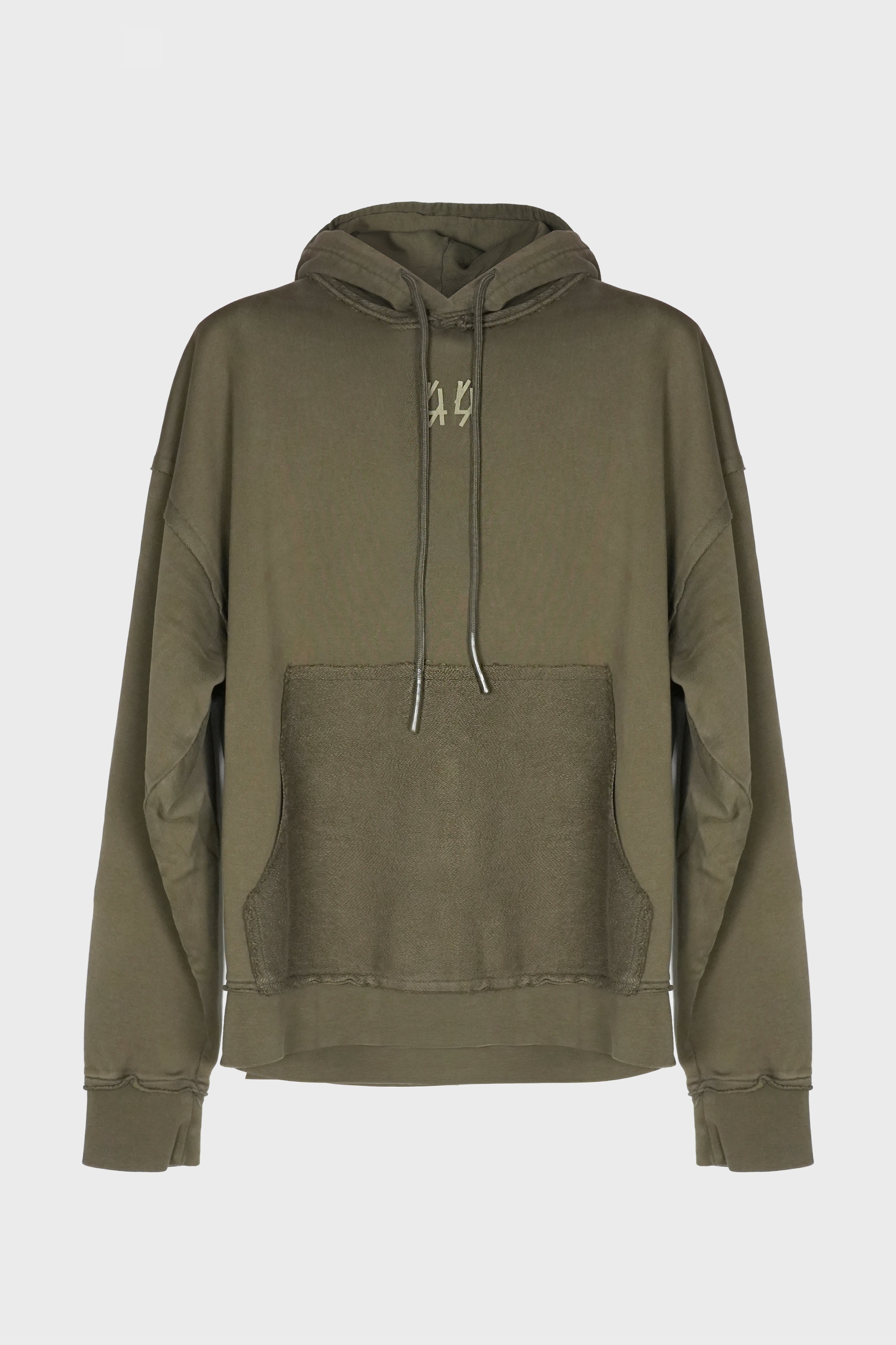 HOODIE FADED GREEN + 44 SMOKE GREY