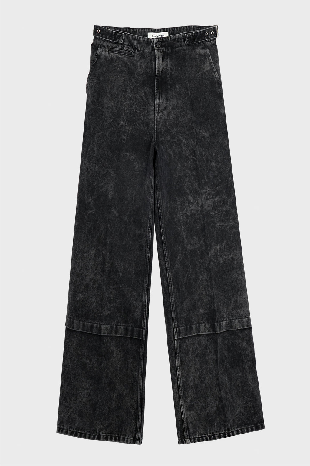 DENIM CHINO TROUSERS