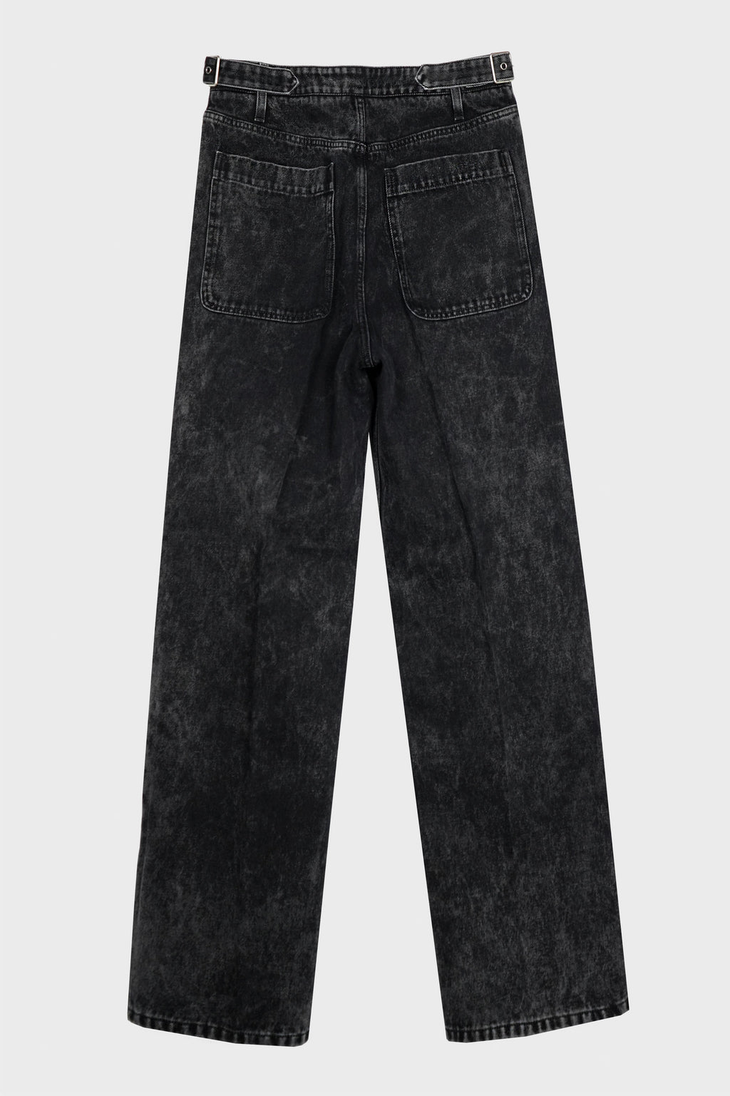 DENIM CHINO TROUSERS