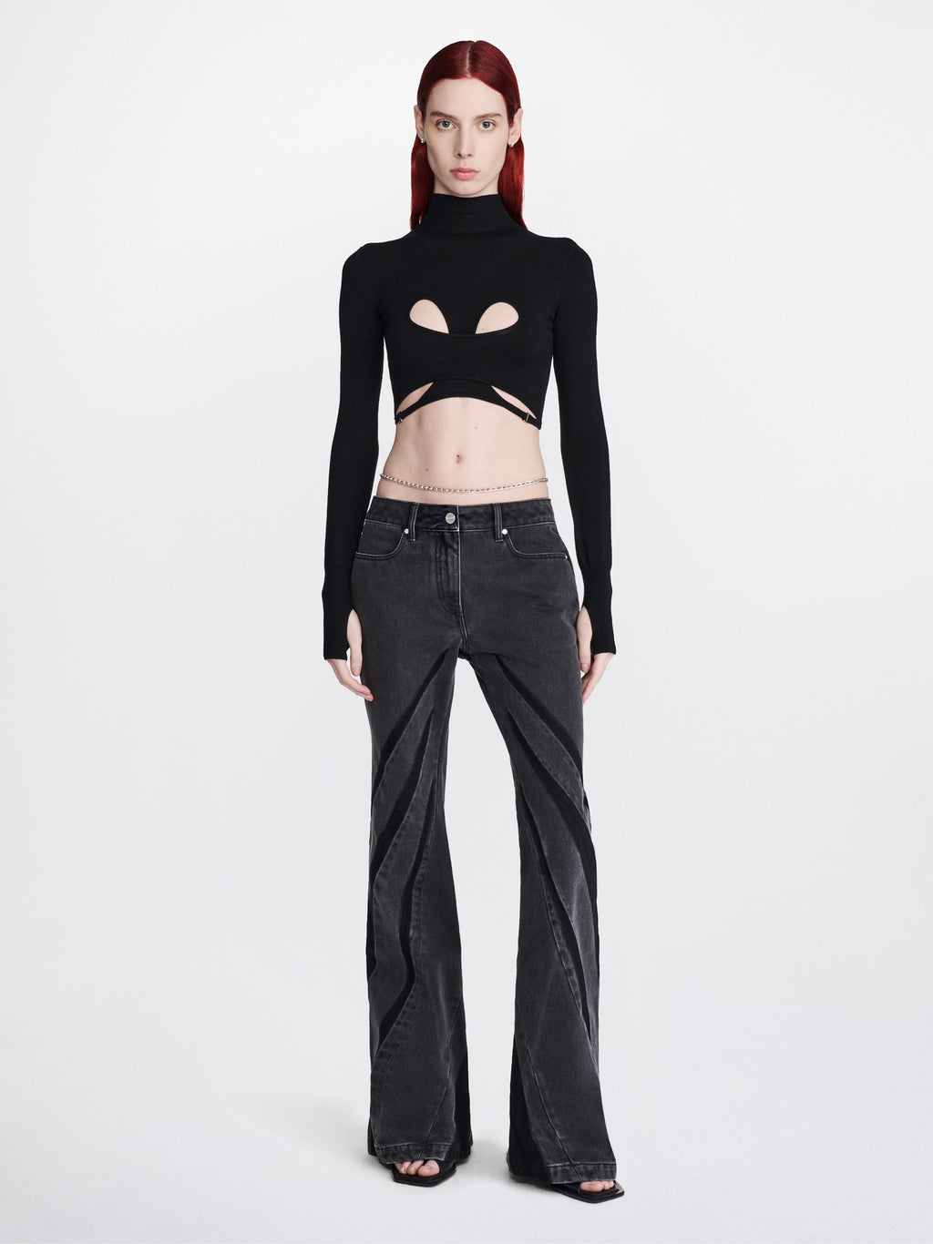 MOBIUS LOOP LS TOP BLACK