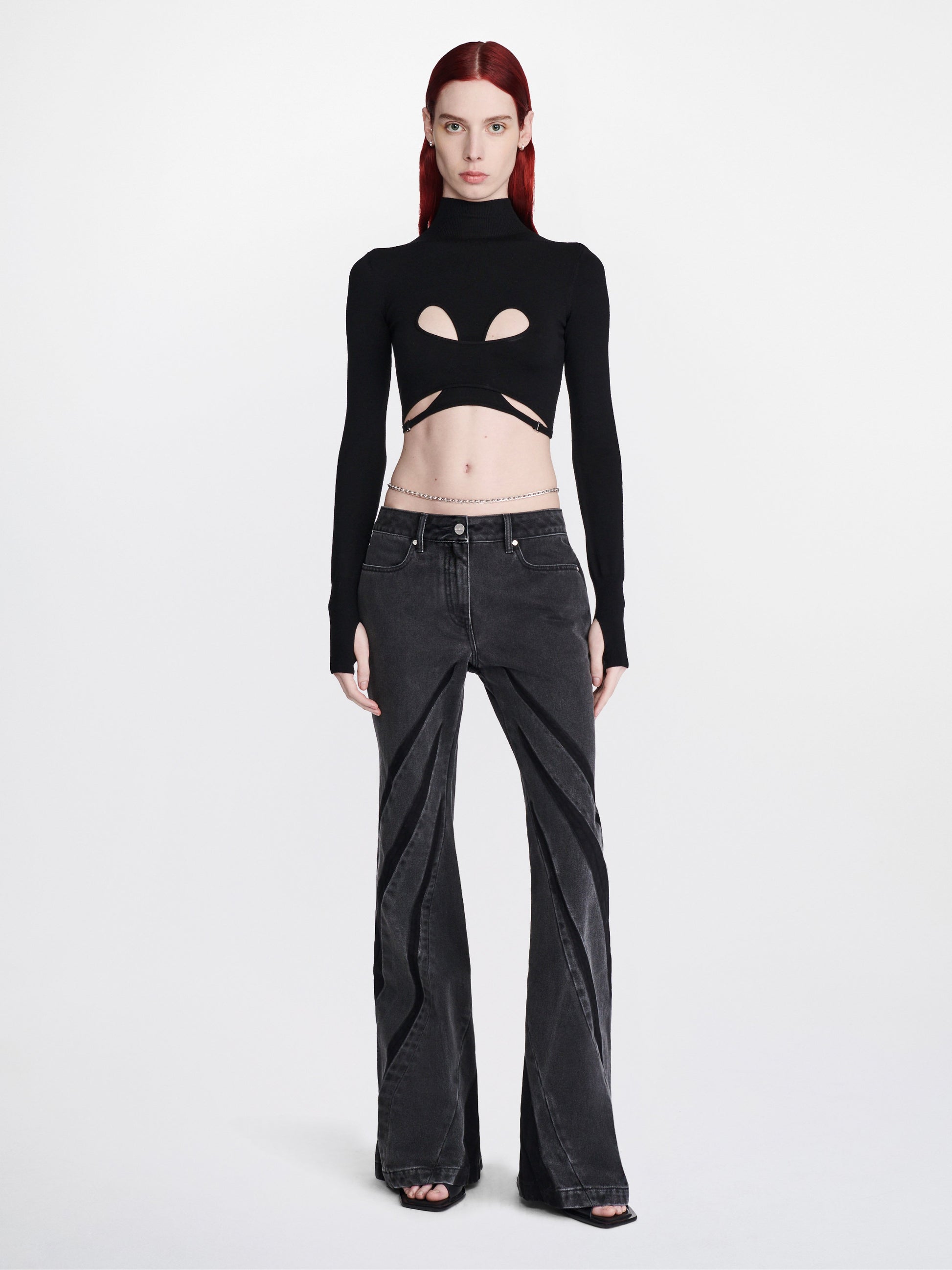 MOBIUS LOOP LS TOP BLACK