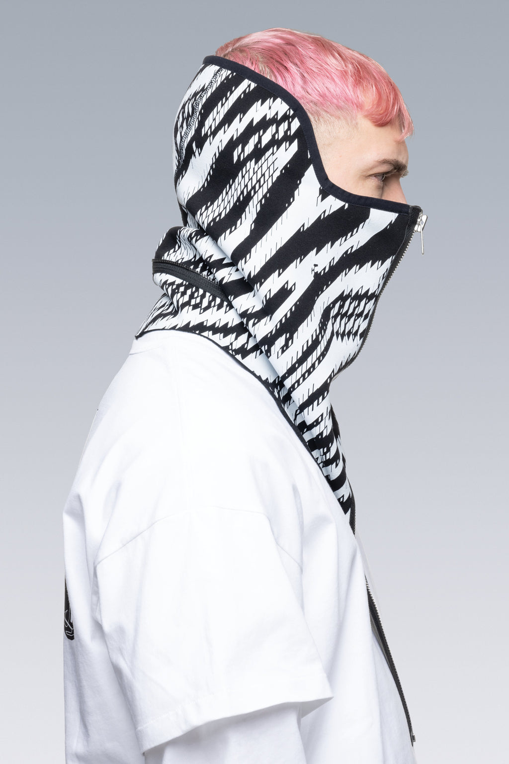 NG4-PS Modular Zippered Powerstretch® Neck Gaiter - Zebra