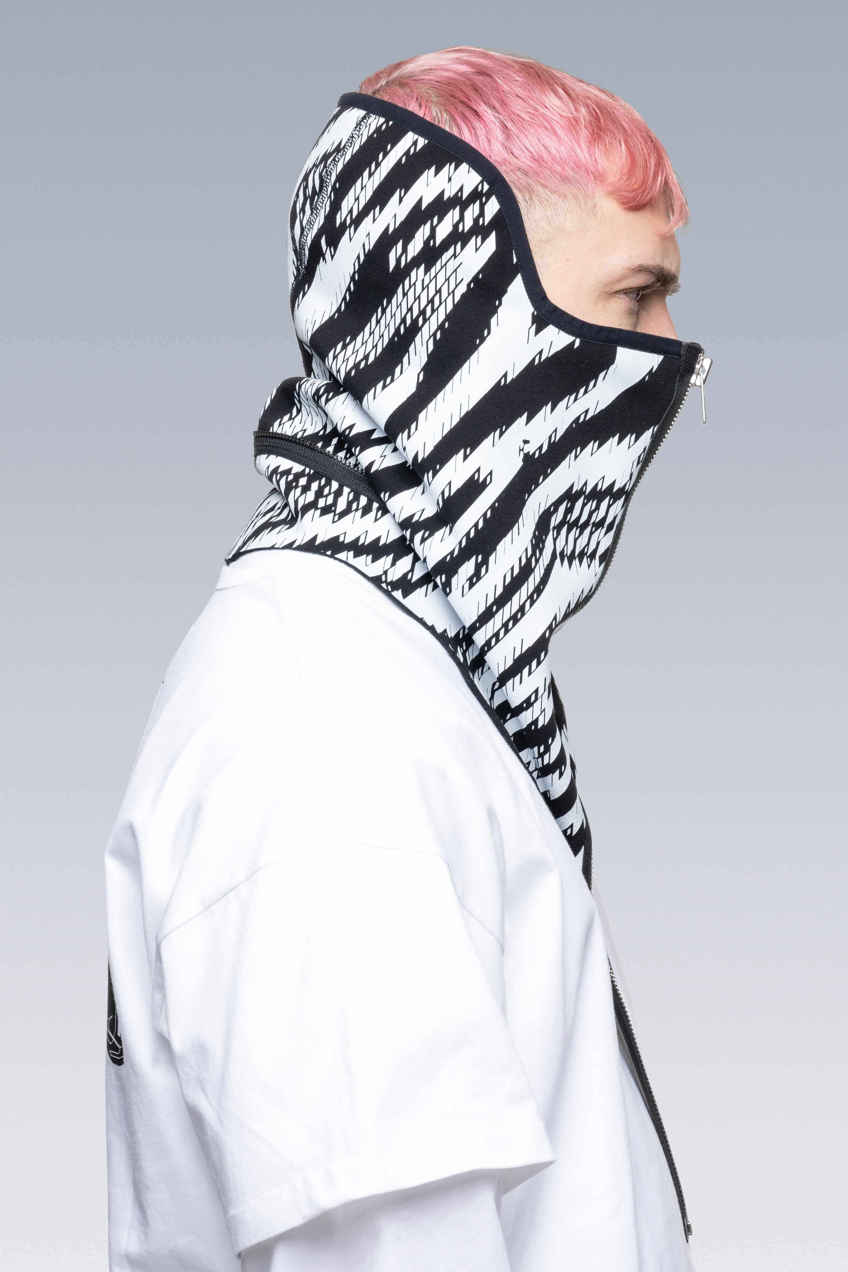 NG4-PS Modular Zippered Powerstretch® Neck Gaiter - Zebra