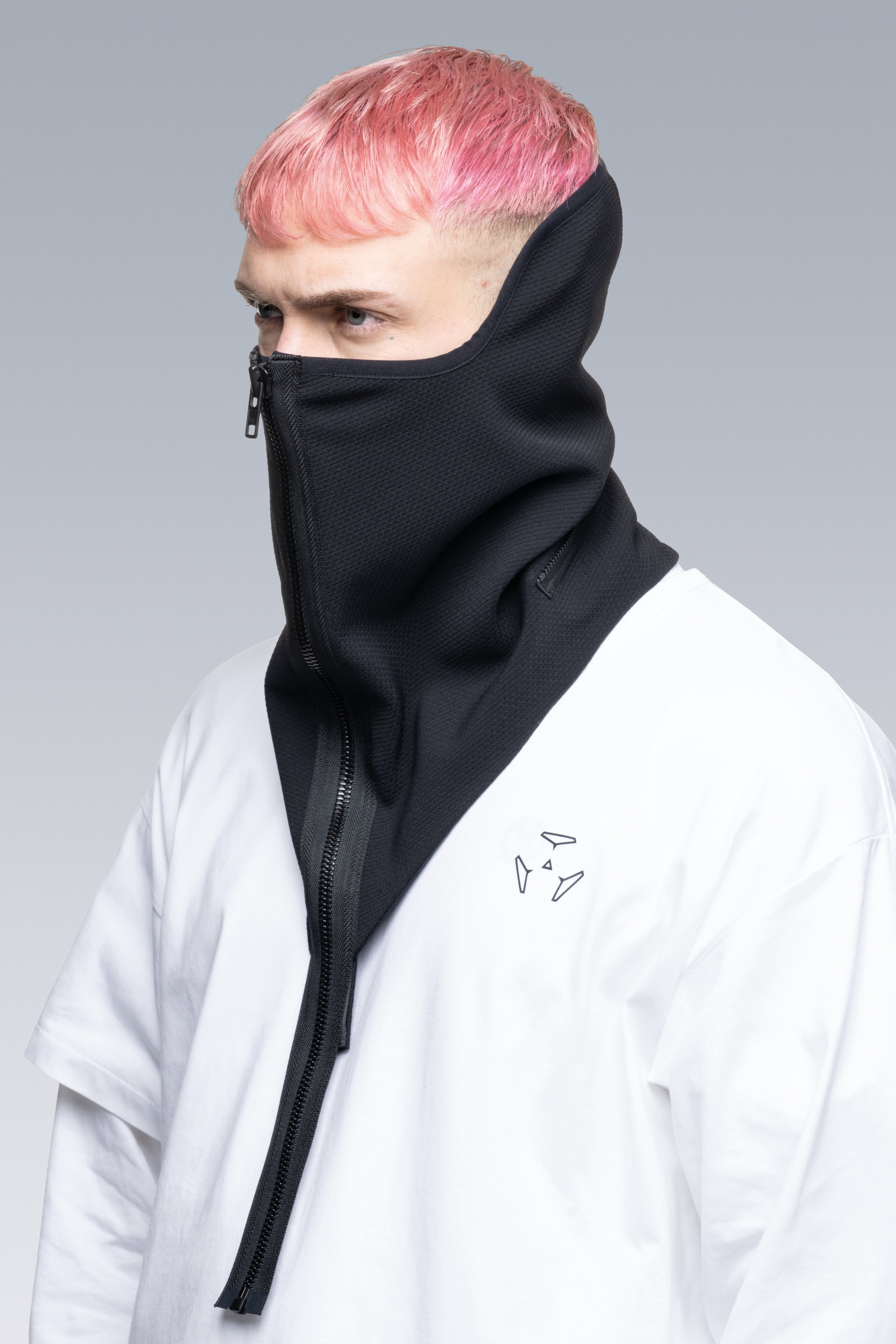NG4-SS Modular Zippered schoeller® 3XDRY® WB-400™ Neck Gaiter - Black