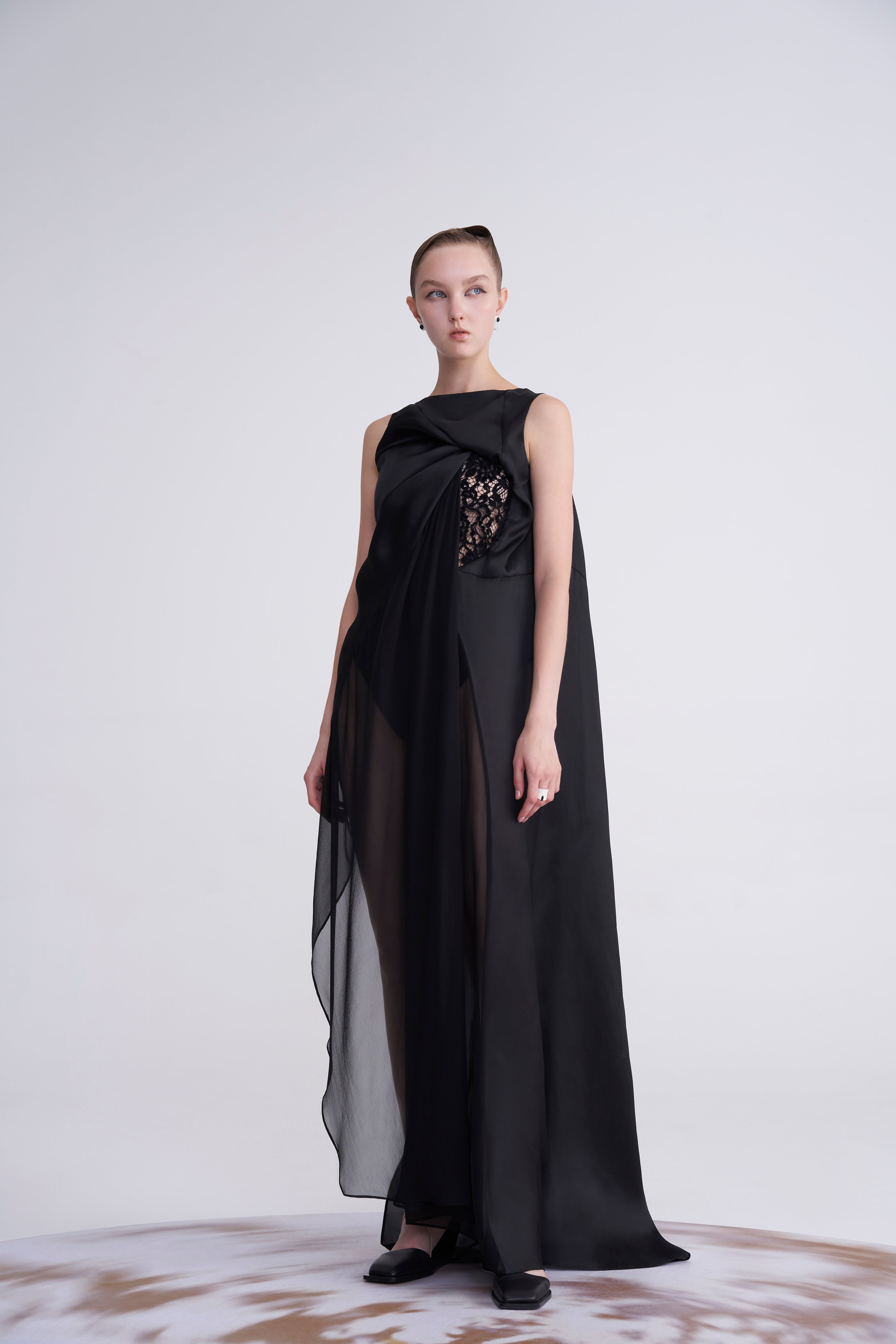 ORGANZA STRUCTURED DRESS