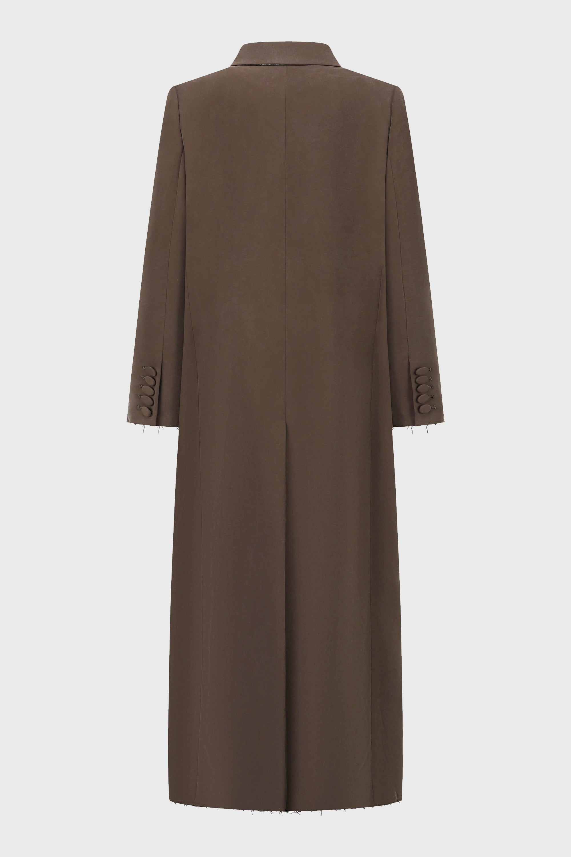 TAILORED OVERSIZED COAT COFFEE