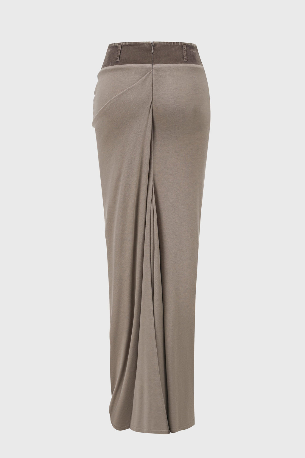 WASHED DECONSTRUCTED RIBBED SKIRT