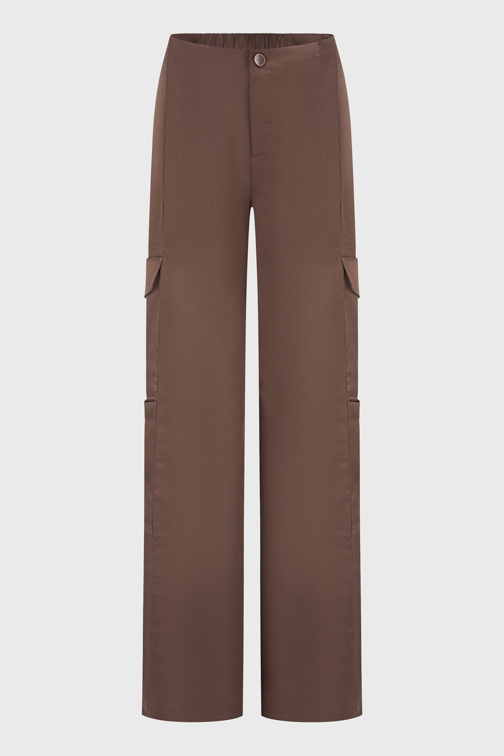 TAILORED STRAIGHTLEG CARGO PANTS REDDISH BROWN