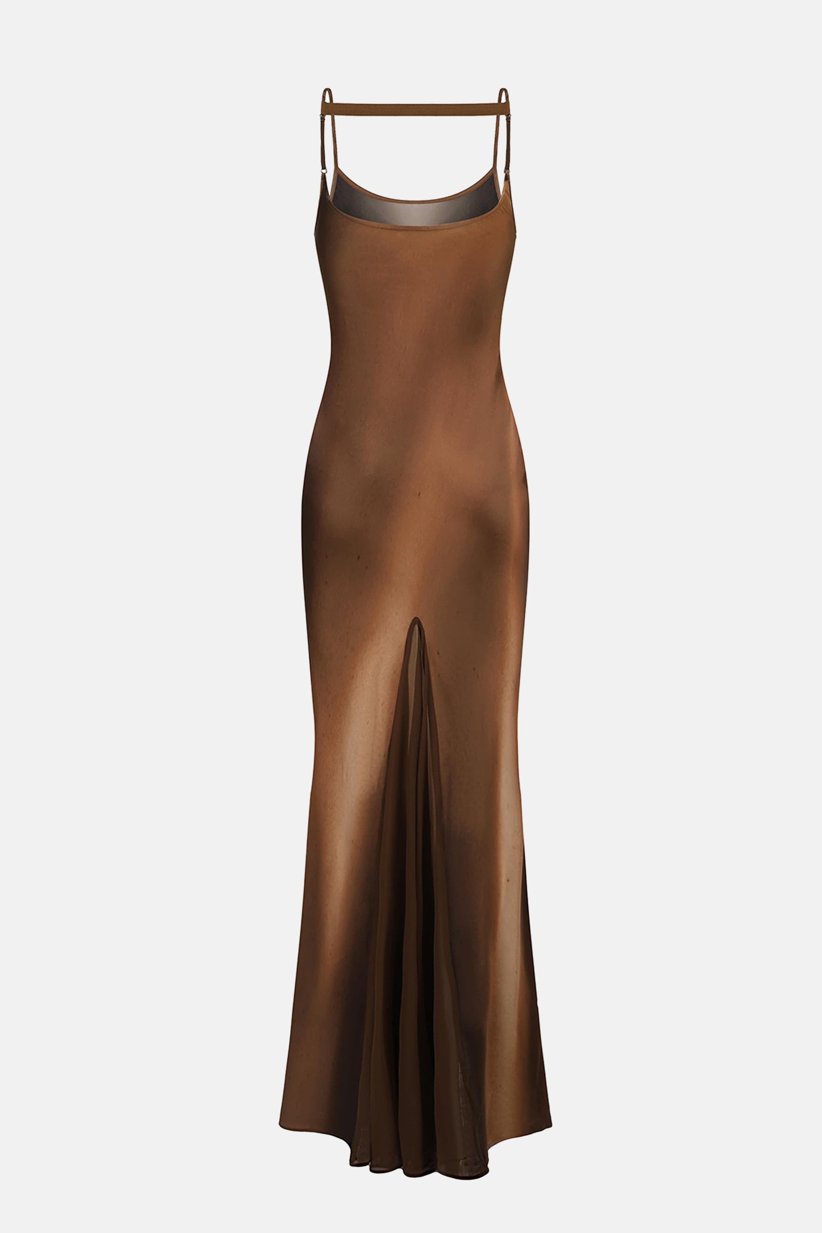 STRETCH-SILK PRINTED DRESS