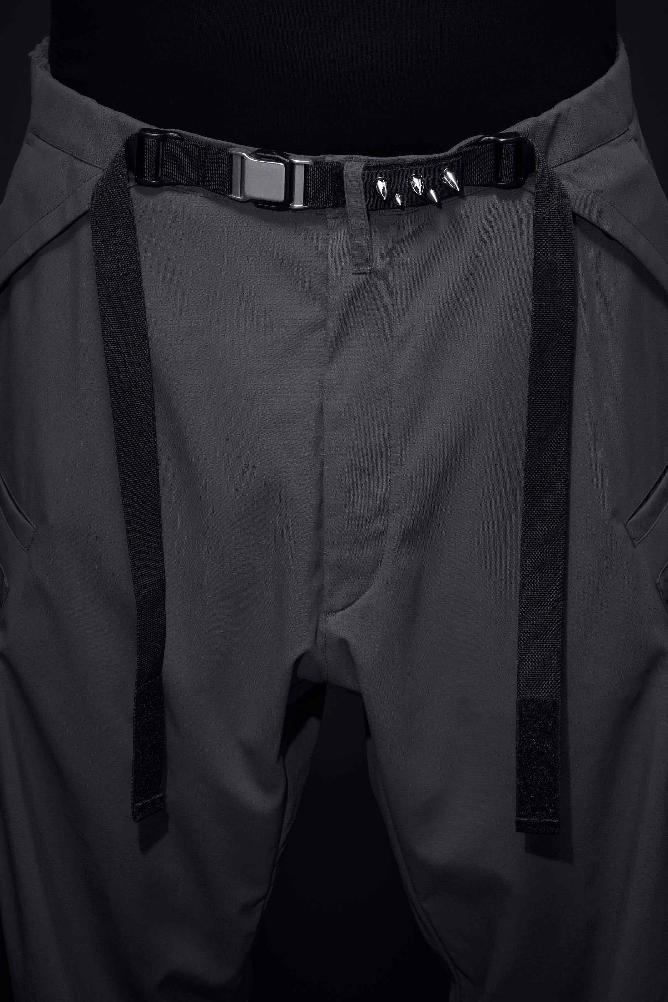 P55-M Nylon Stretch Cargo Trouser - Blaugrau