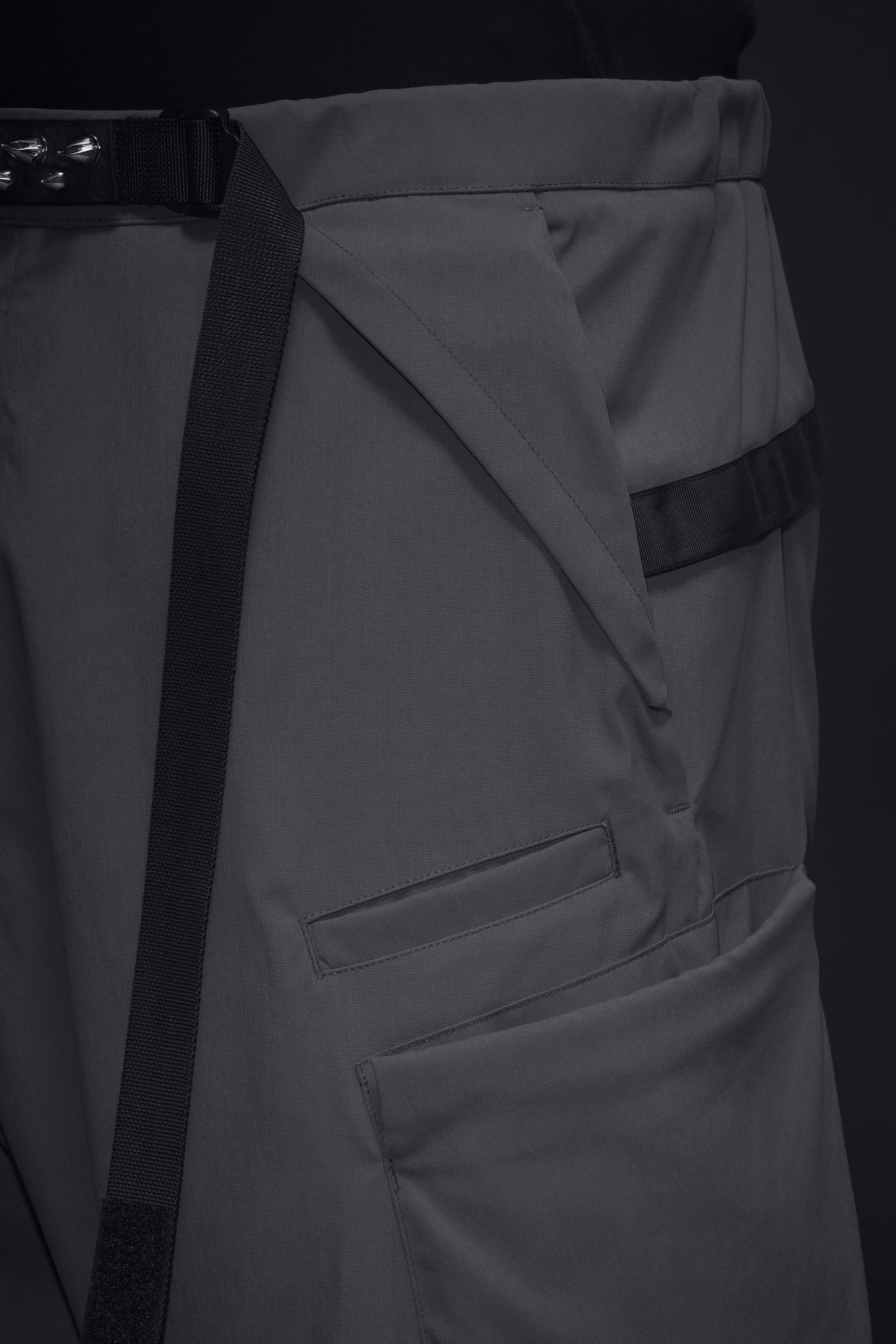 P55-M Nylon Stretch Cargo Trouser - Blaugrau